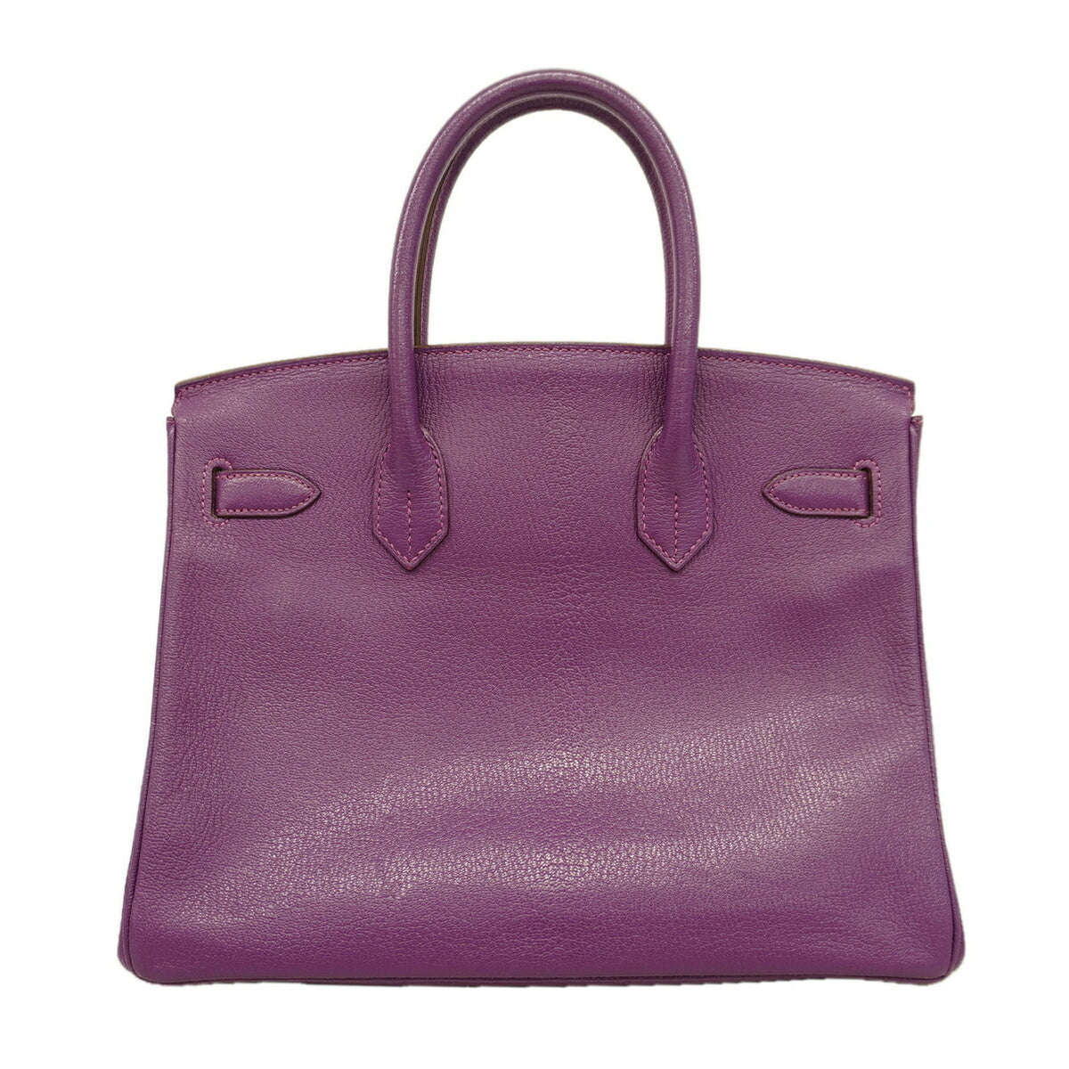Hermes Anemone Chevre Leather Handbag (Pre-Owned)