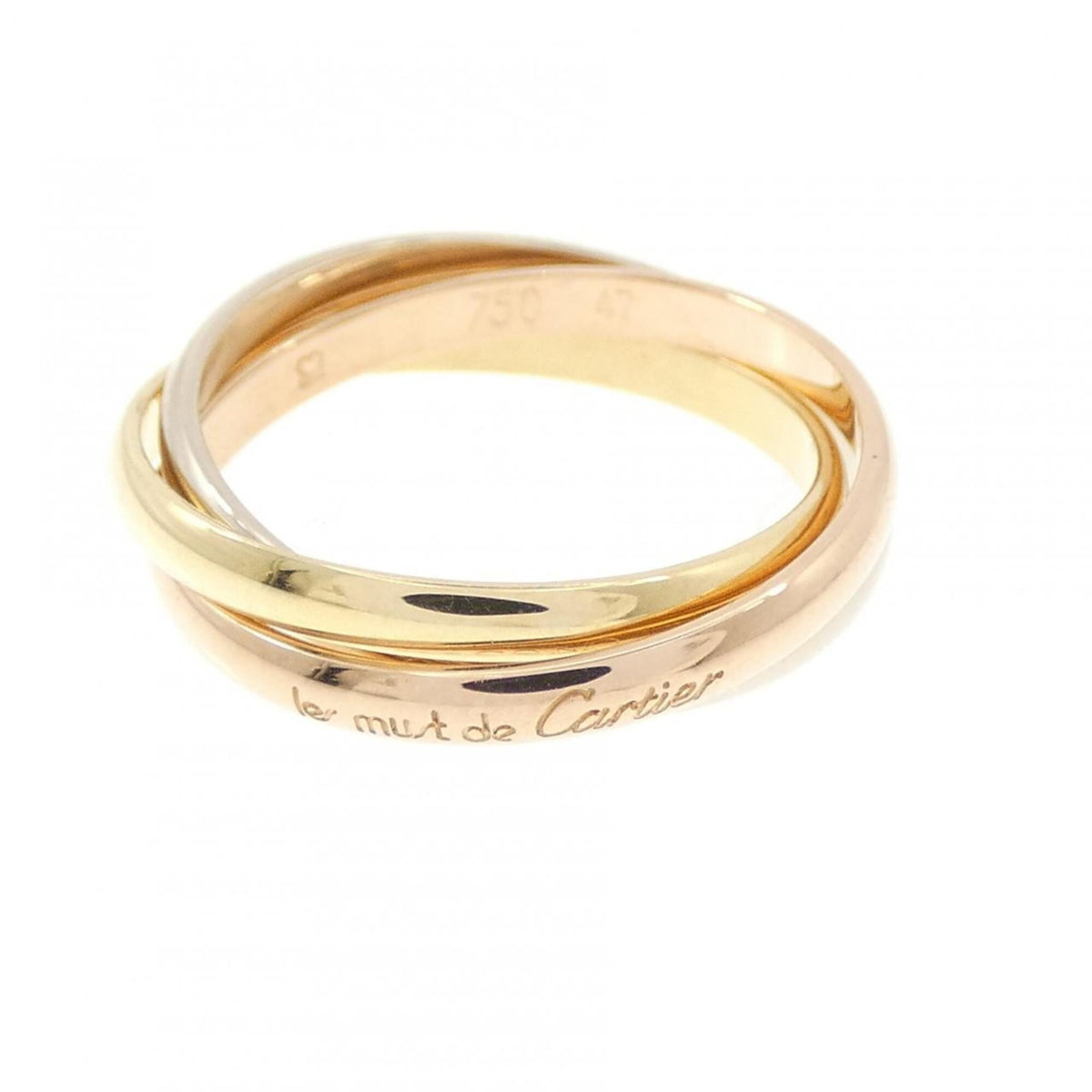 Cartier Yellow Gold (18K) Pink Gold (18K) White Gold (18K) Band Ring (Pre-Owned)