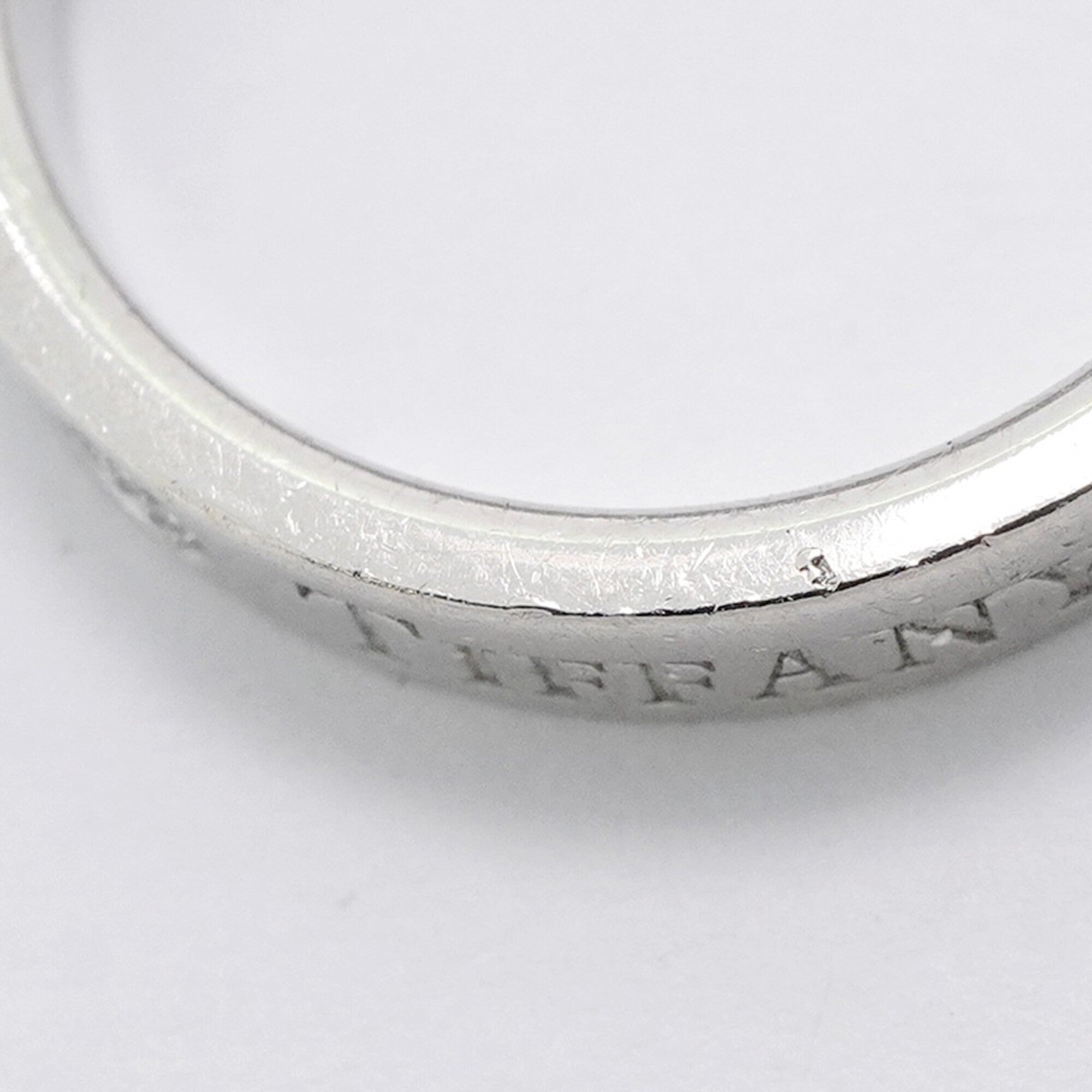 Tiffany Platinum 950 Band Ring (Pre-Owned)