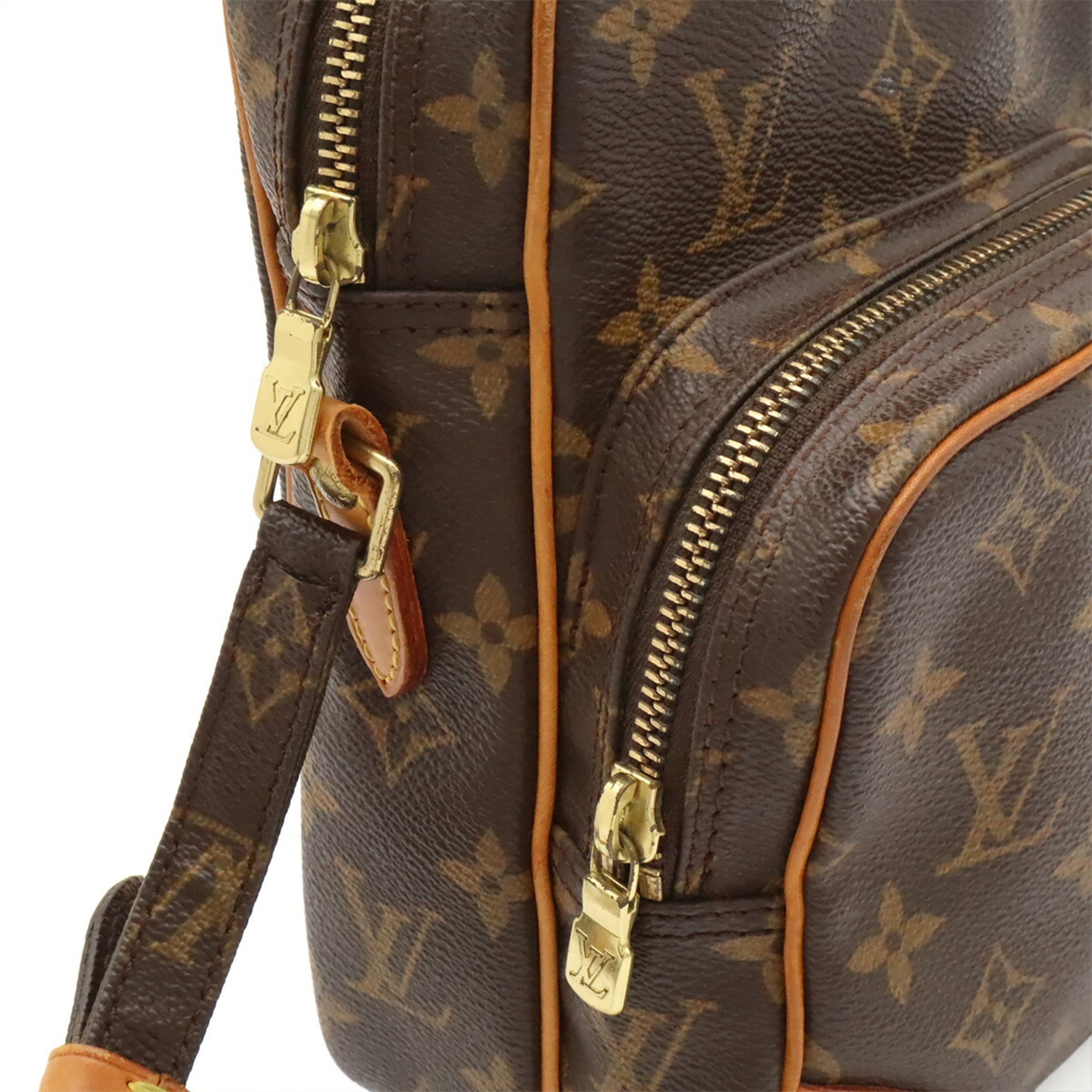Louis Vuitton Brown Monogram Canvas Pochette Shoulder Bag (Pre-Owned)