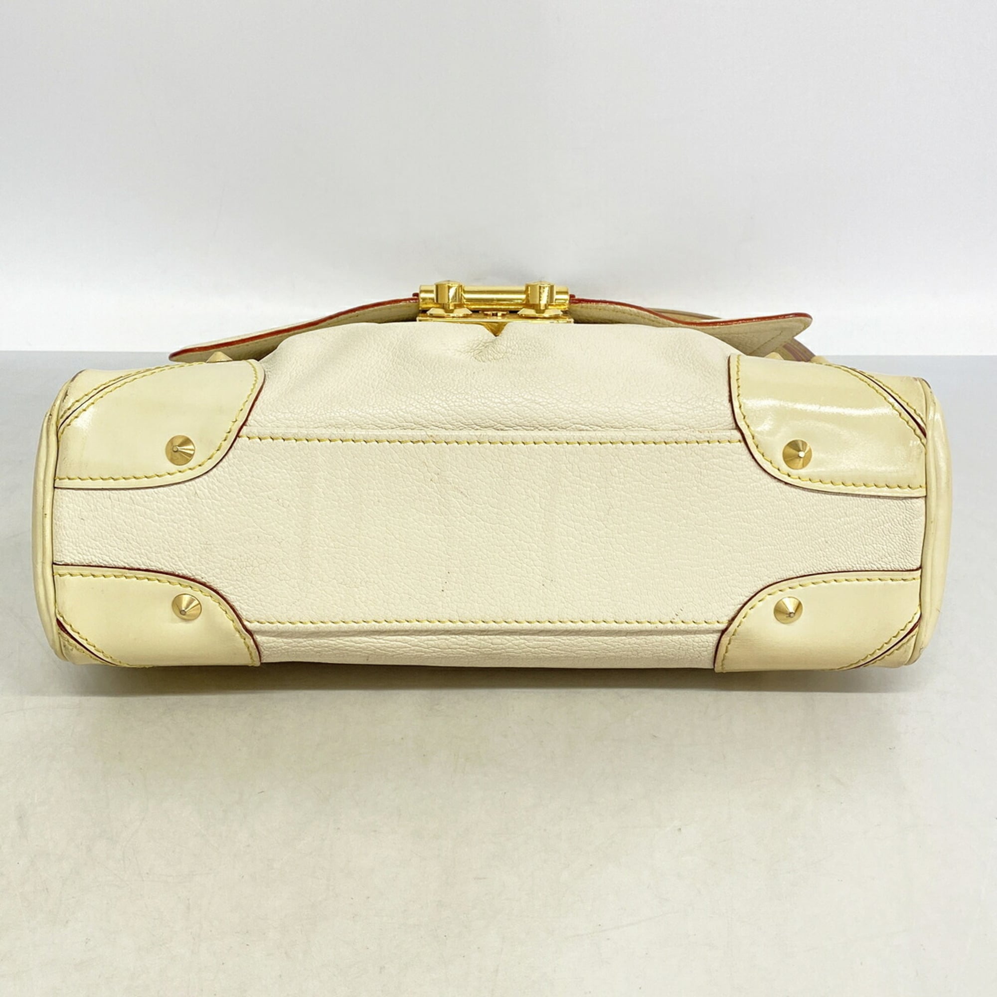 Louis Vuitton Blanc Shoulder Bag (Pre-Owned)