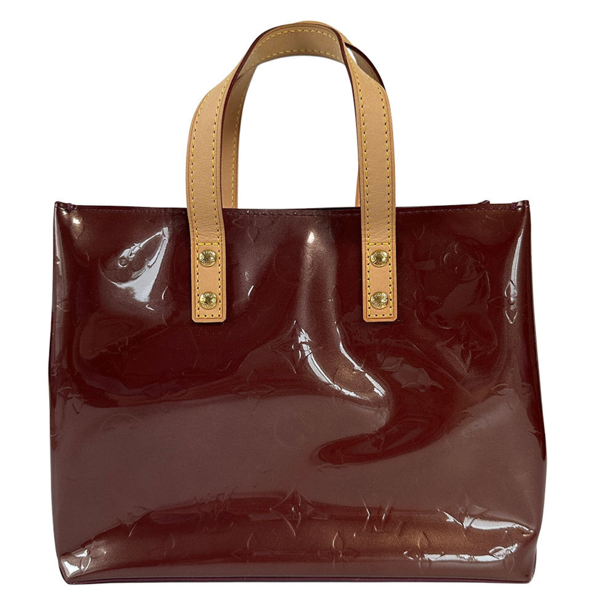 Louis Vuitton Purple Monogram Vernis Handbag (Pre-Owned)