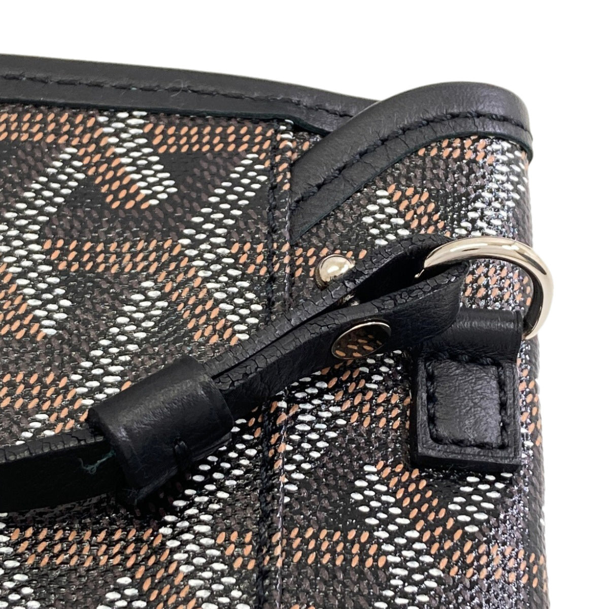 Goyard Black Pvc Tote Bag (Pre-Owned)