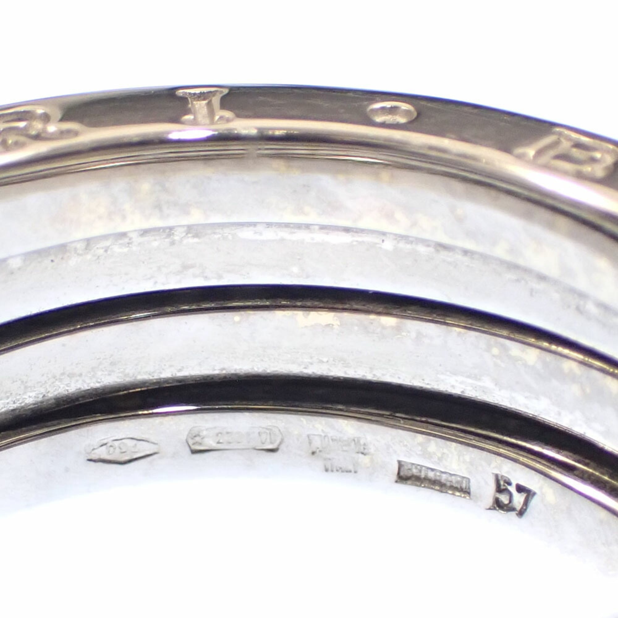 Bvlgari White Gold (18K) Band Ring (Pre-Owned)