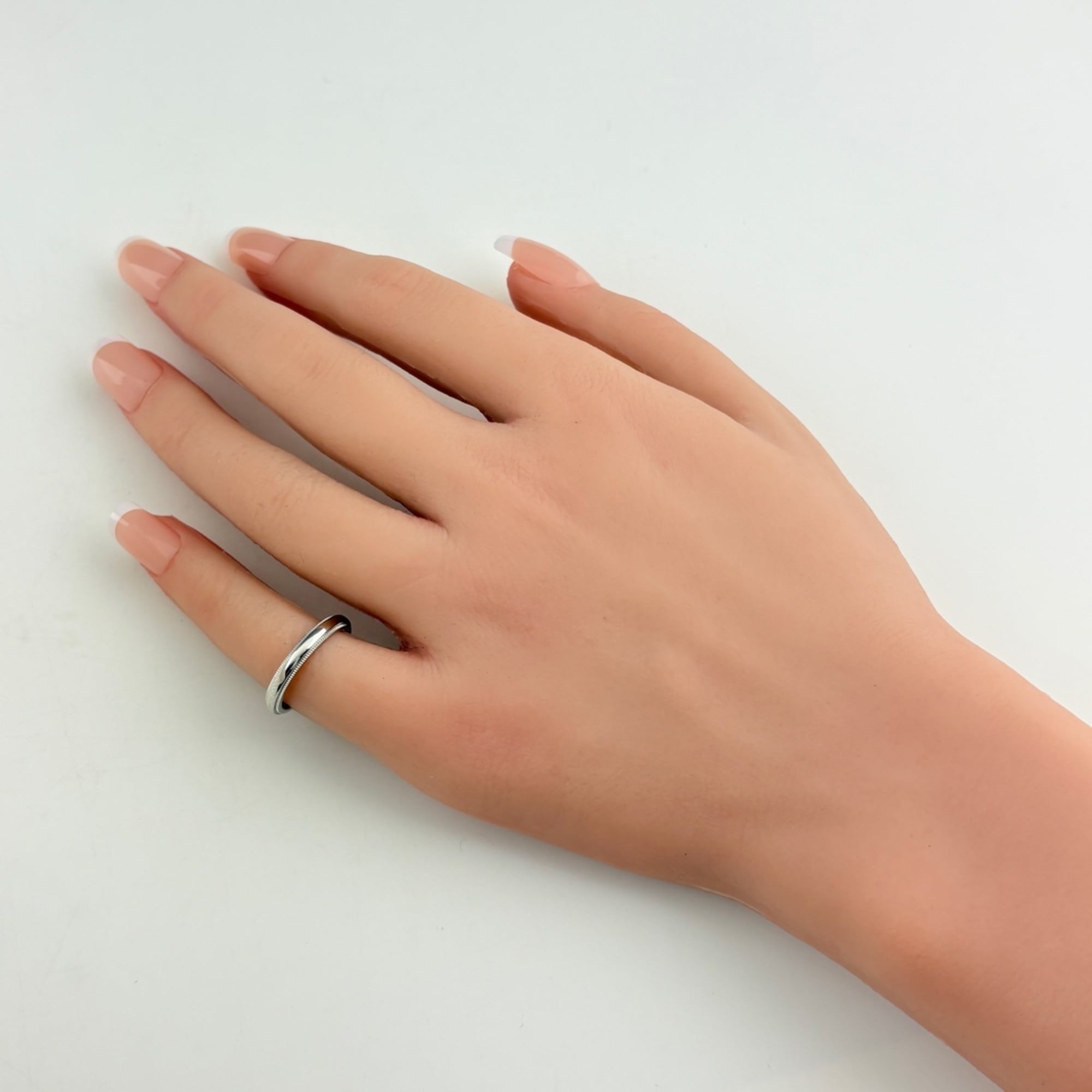Tiffany Platinum 950 Band Ring (Pre-Owned)