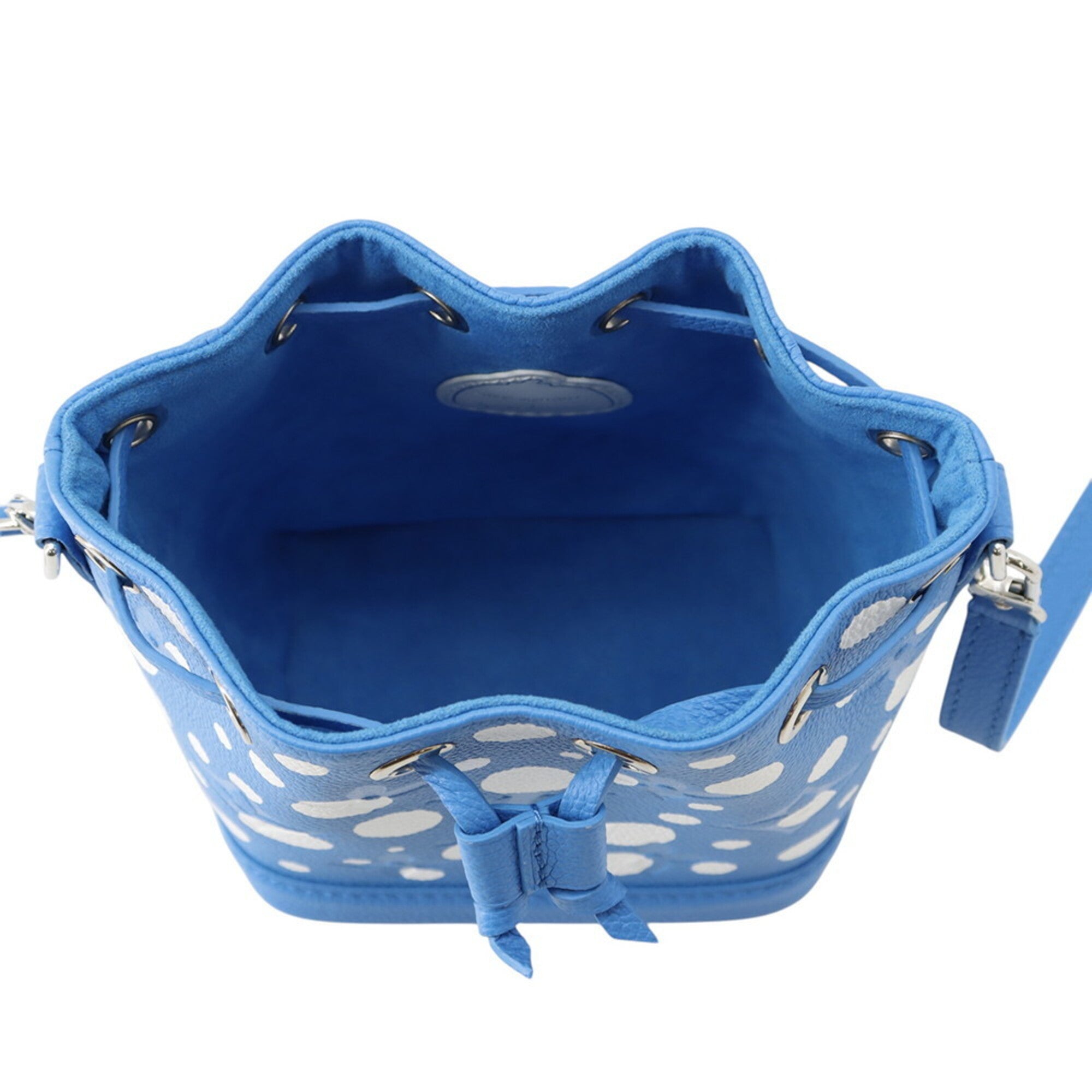 Louis Vuitton Blue White Monogram Empreinte Handbag (Pre-Owned)