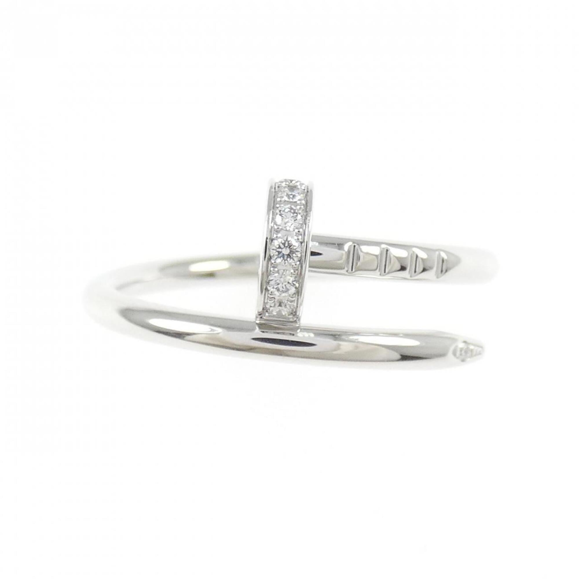 Cartier White Gold White Gold (18K) Band Ring (Pre-Owned)