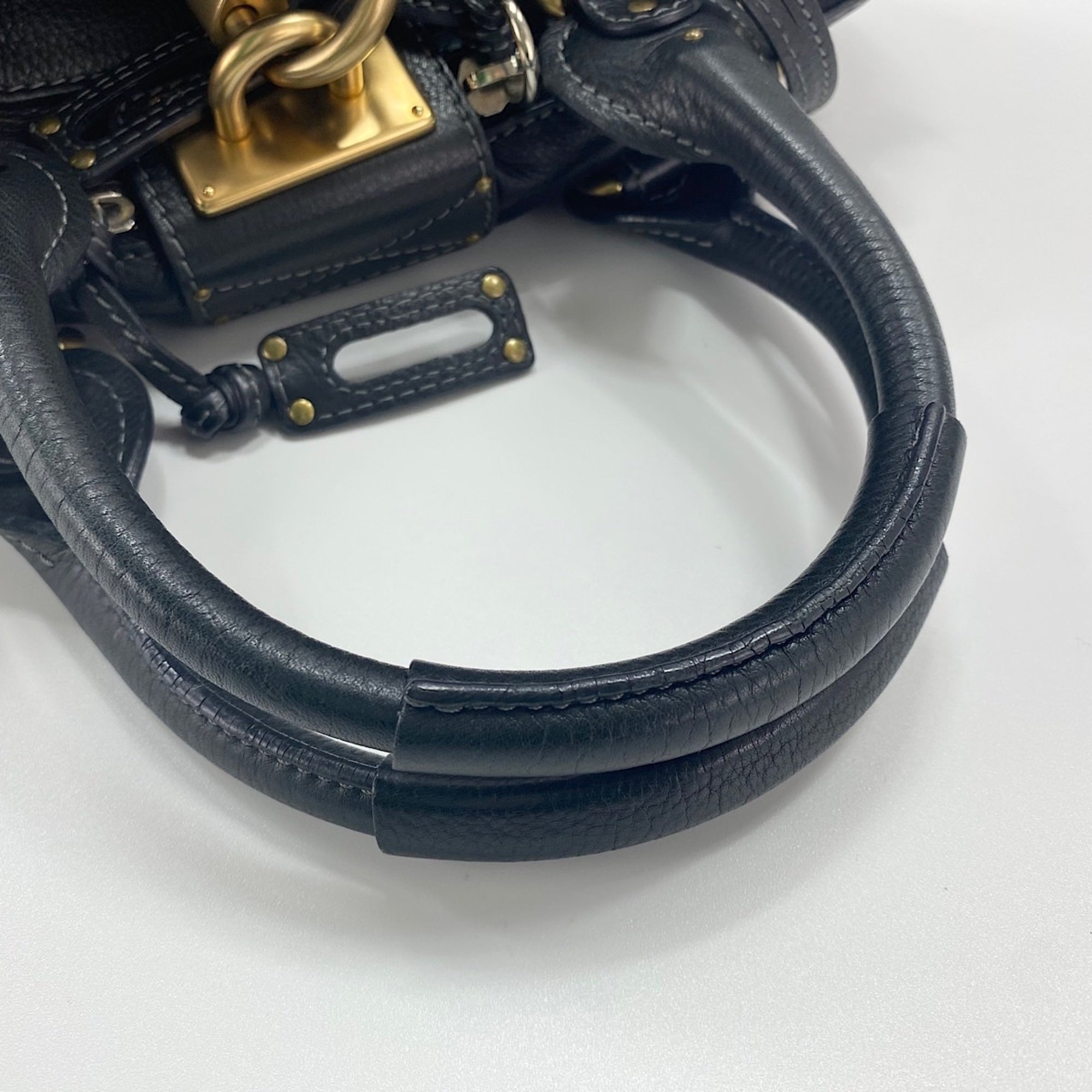 Chloé Paddington Black Handbag (Pre-Owned)