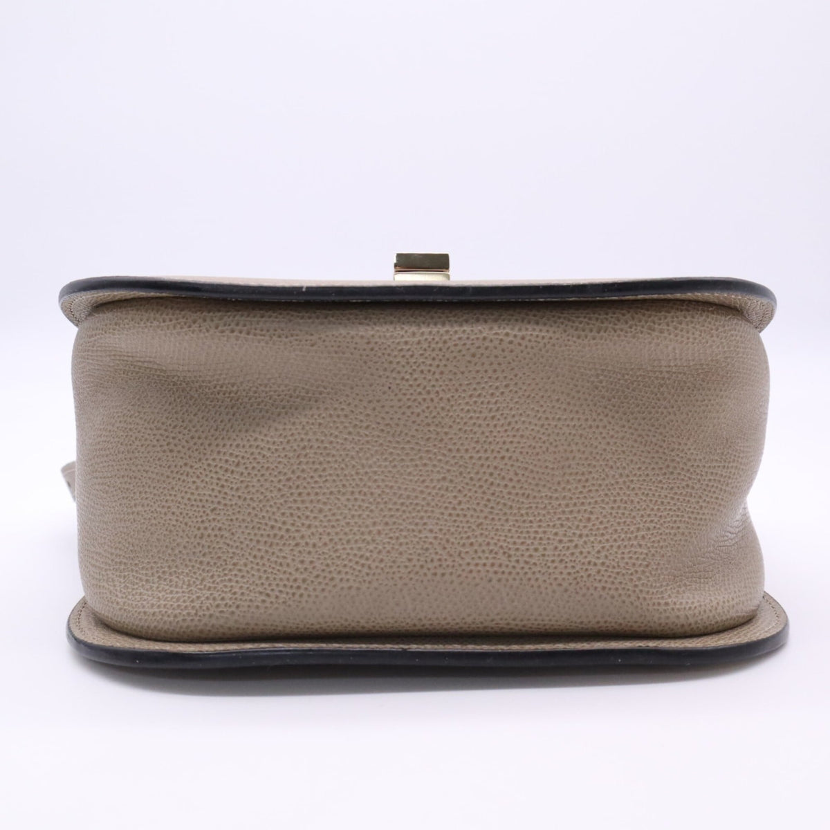 Valextra Brown Leather Shoulder Bag (Pre-Owned)