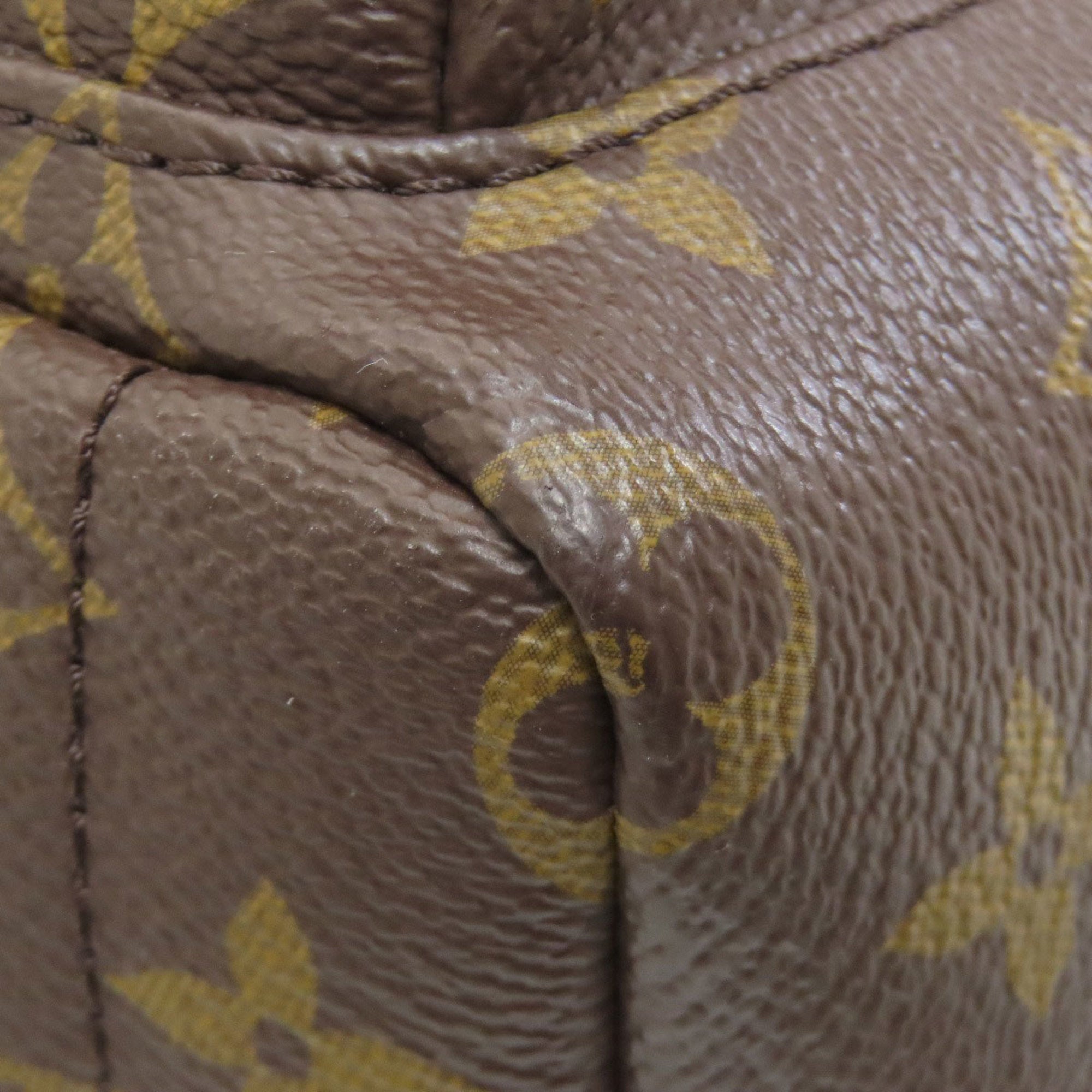 Louis Vuitton Monogram Black Pvc Backpack (Pre-Owned)