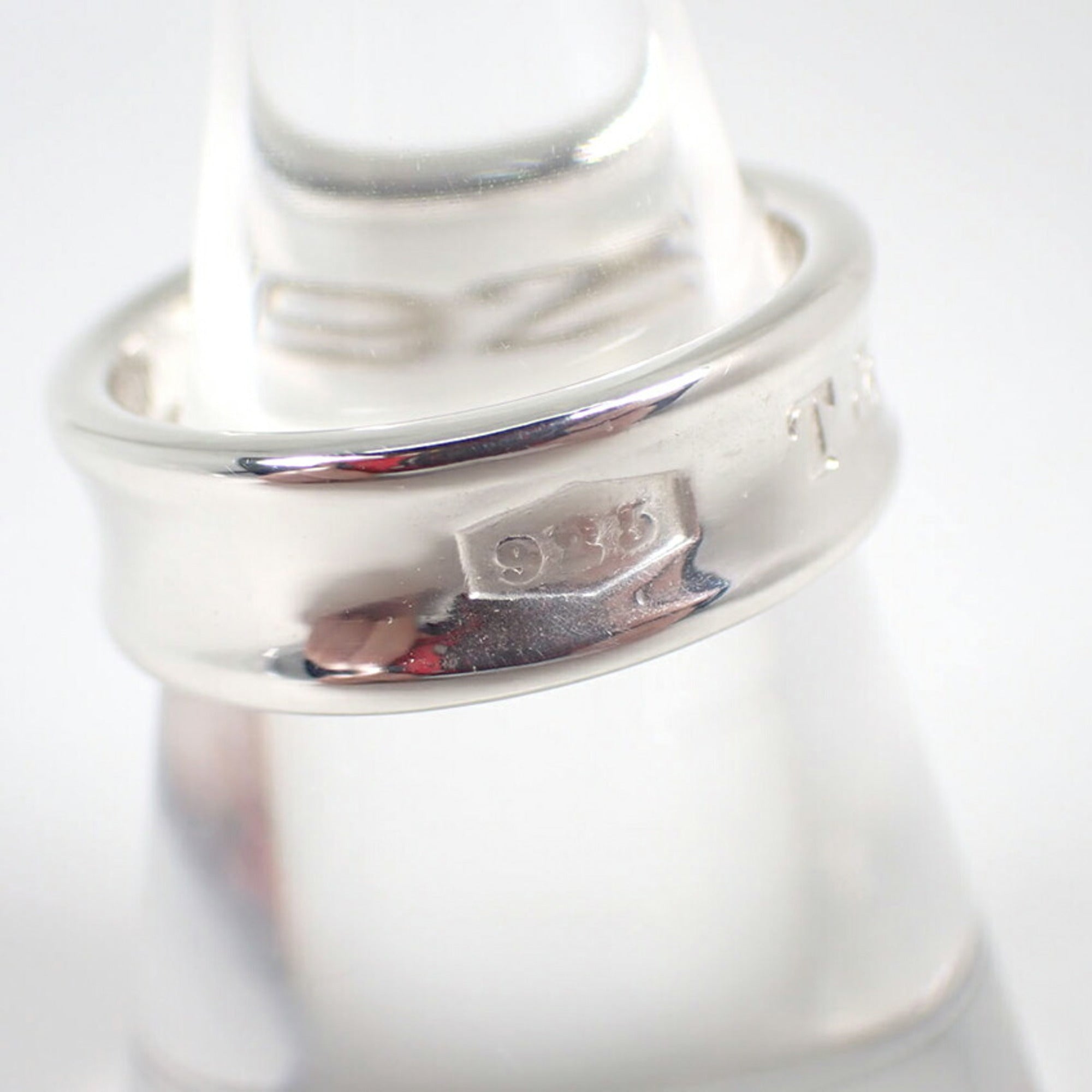 Tiffany Sterling Silver 925 Band Ring (Pre-Owned)