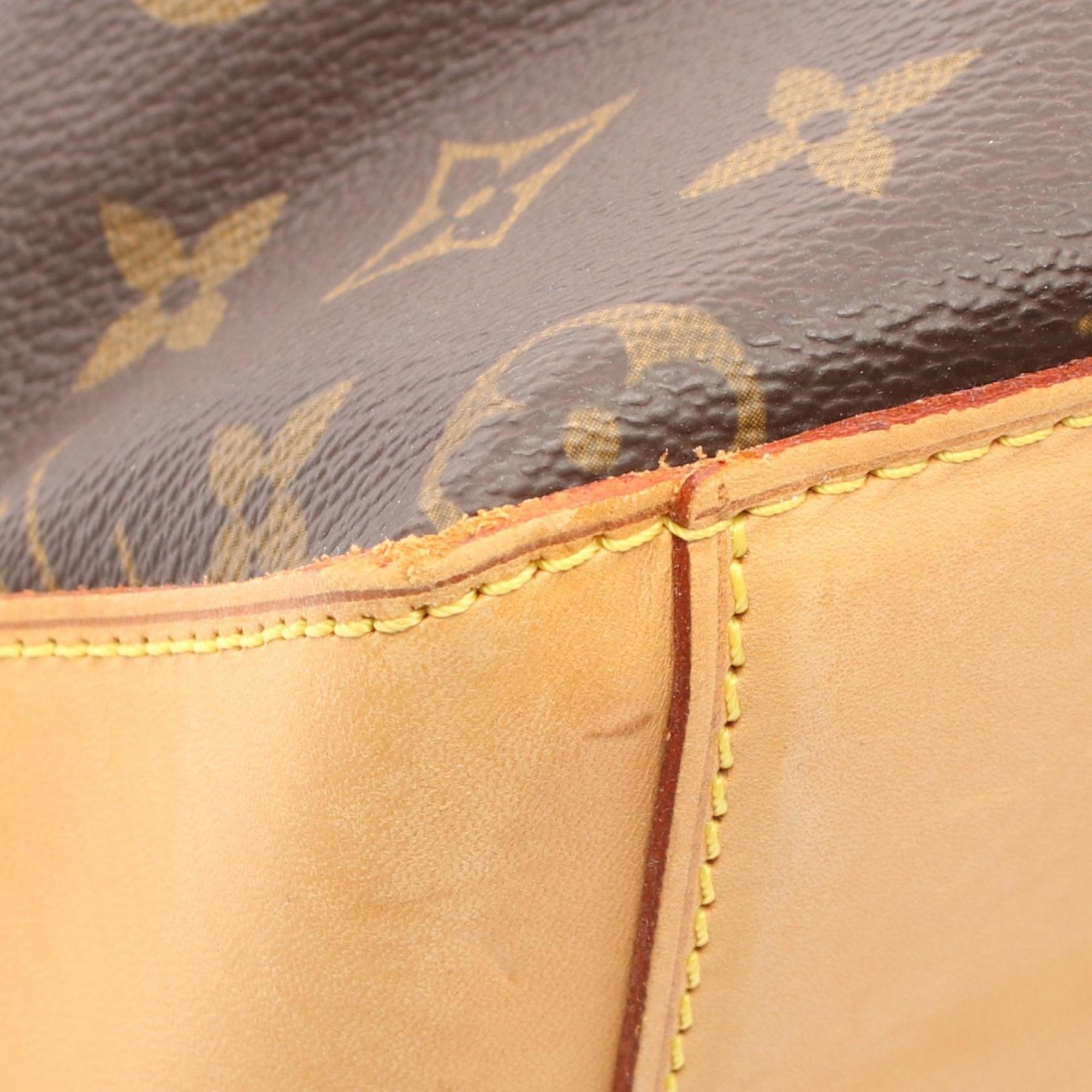 Louis Vuitton Brown Coated Canvas Monogram Pvc Leather Tote Bag (Pre-Owned)