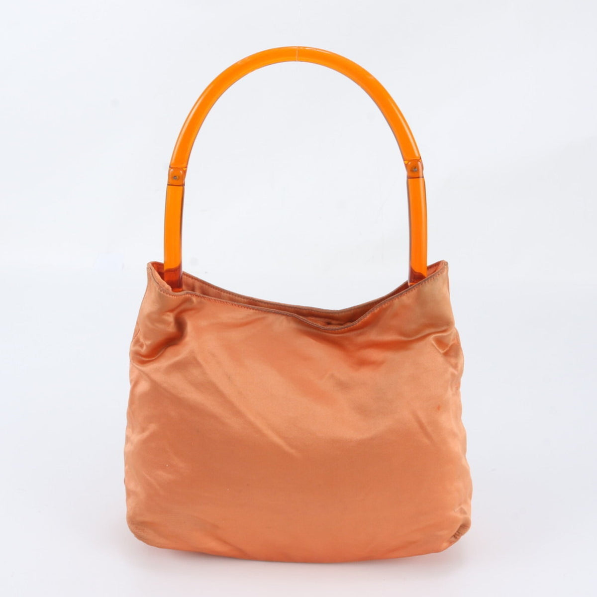 Prada Orange Shoulder Bag Tote Bag (Pre-Owned)