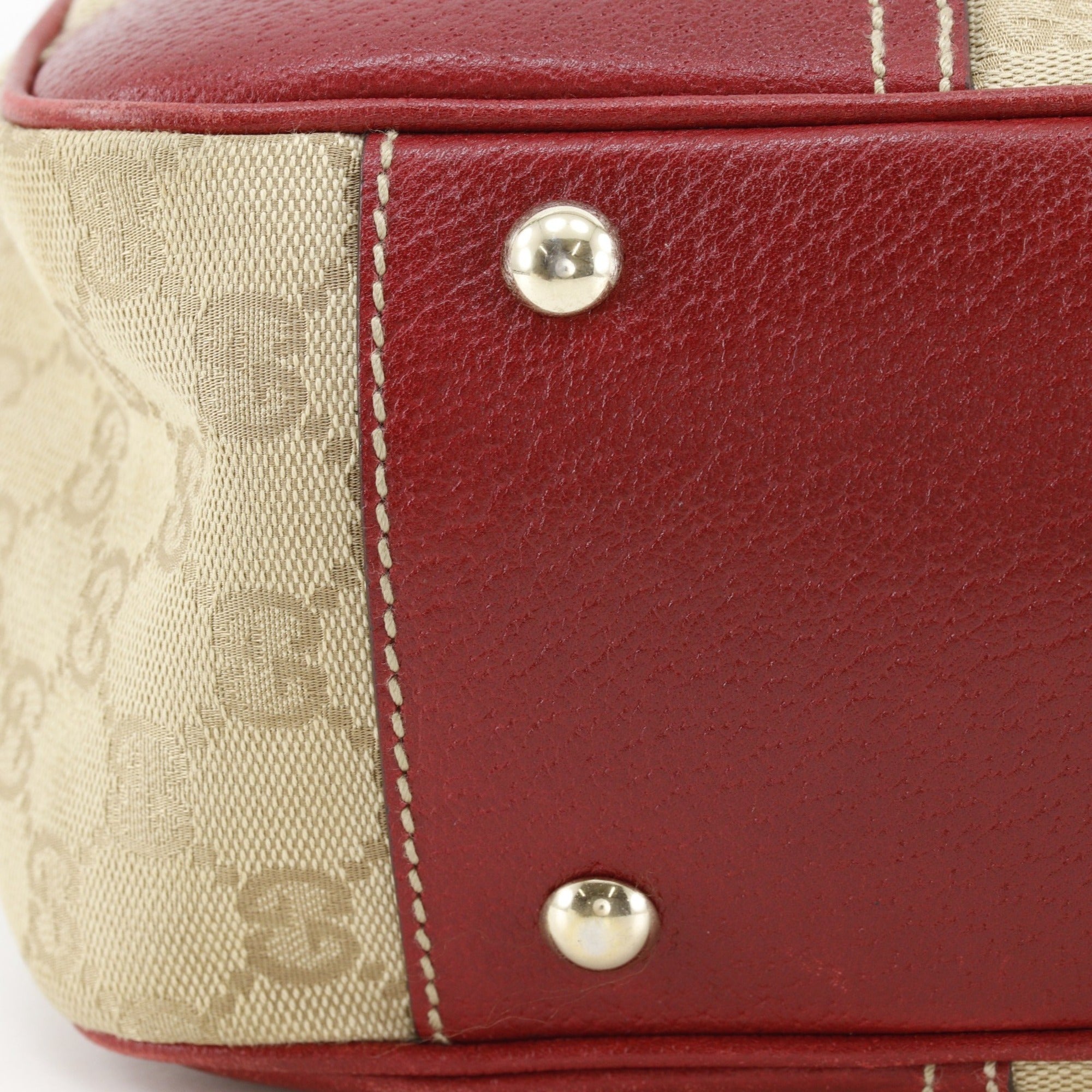 Gucci Gg Canvas Brown Gg Canvas Tote Bag (Pre-Owned)