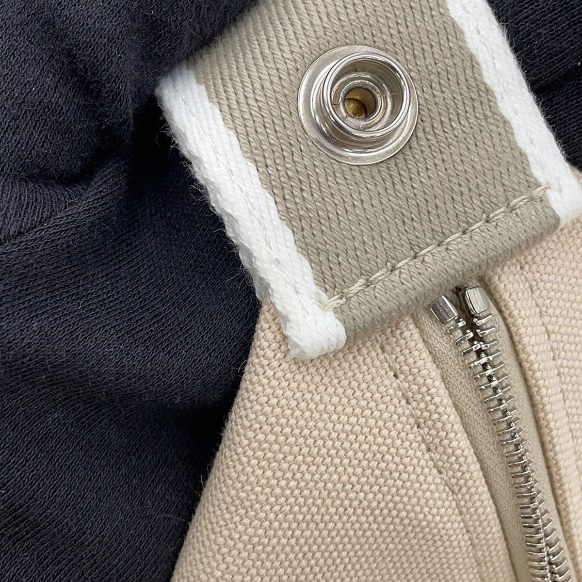 Hermes Natural Canvas Handbag Pouch (Pre-Owned)