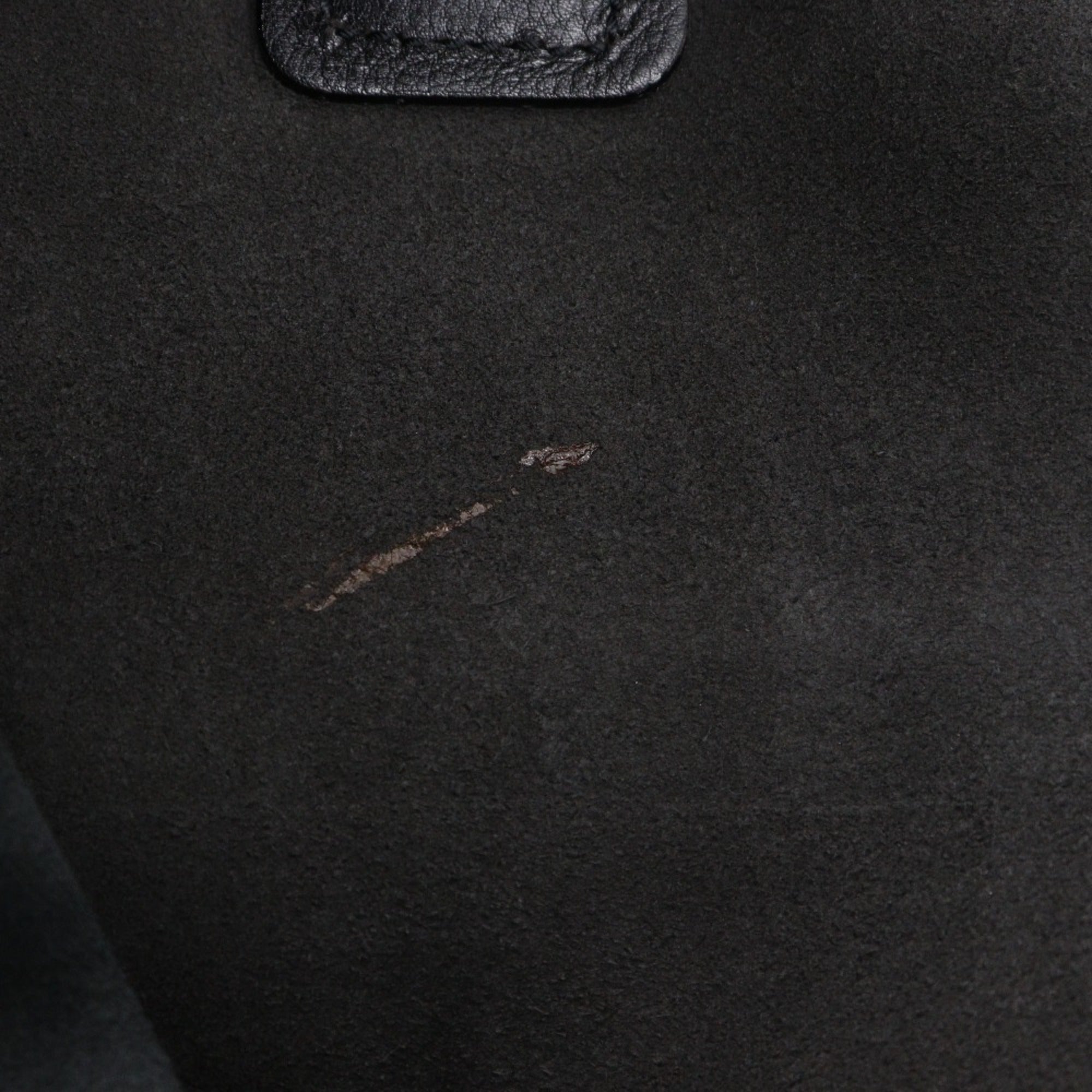 Gucci Black Leather Boston Bag (Pre-Owned)