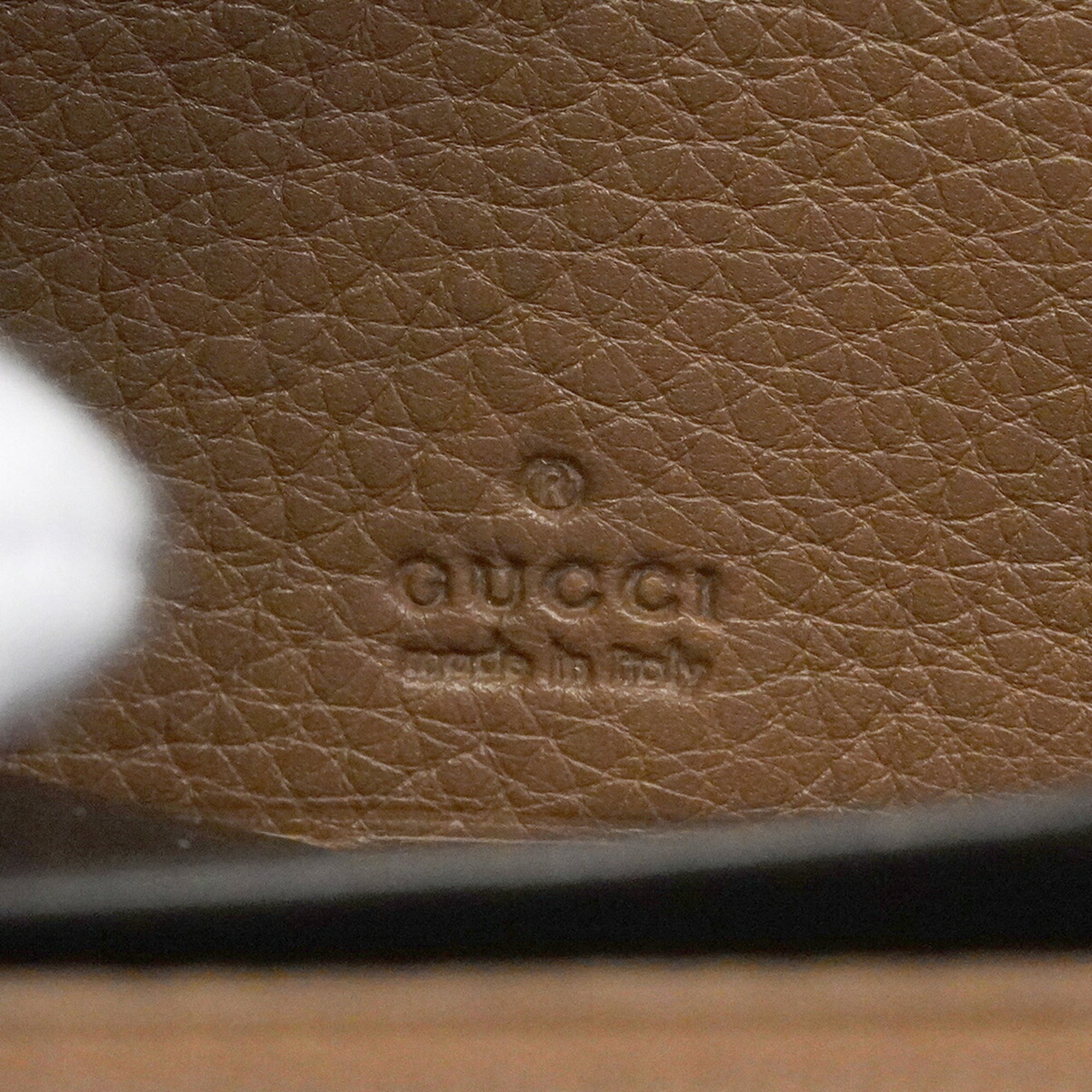 Gucci Brown Canvas Long Wallet (Bi-Fold) (Pre-Owned)