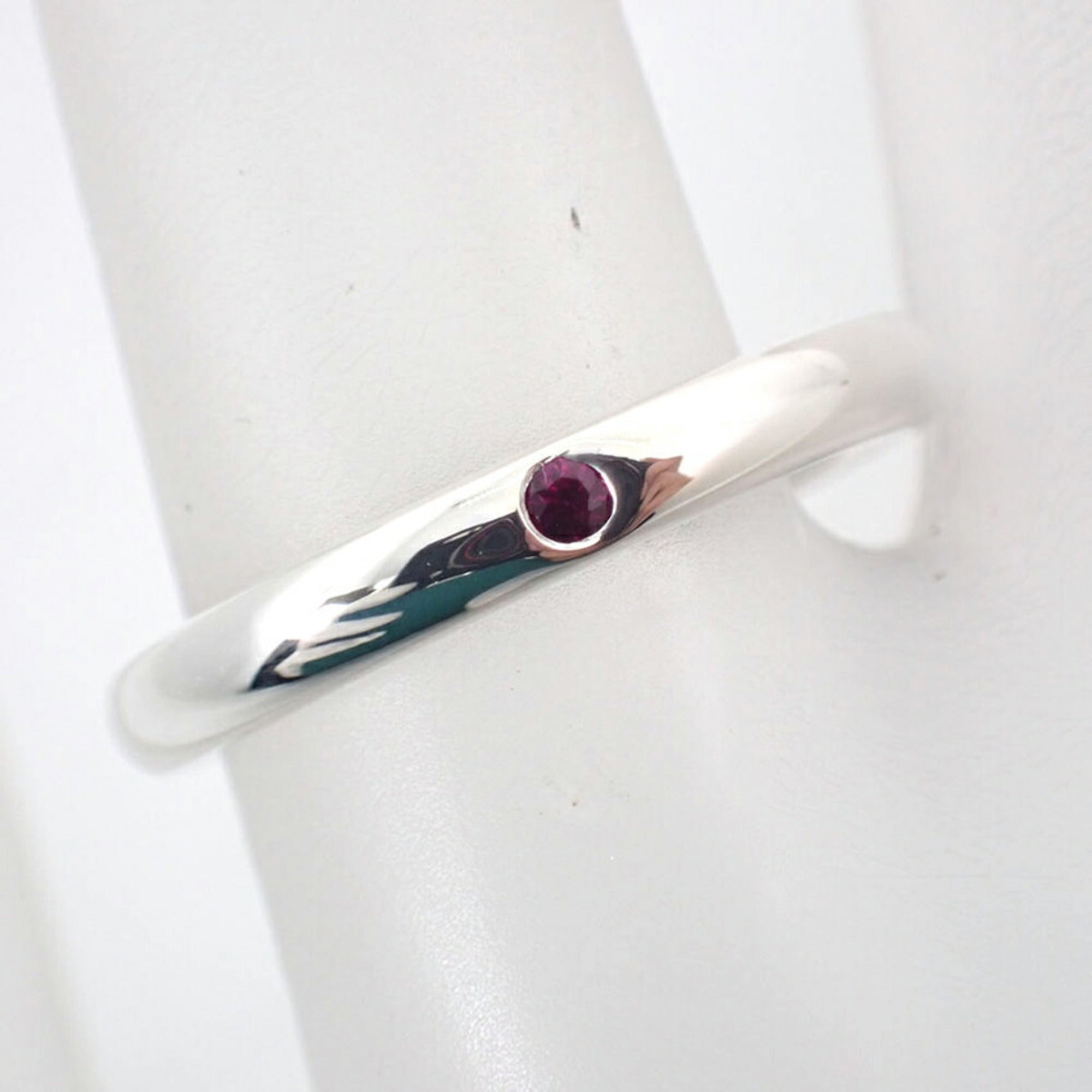 Tiffany Sterling Silver 925 Band Ring (Pre-Owned)
