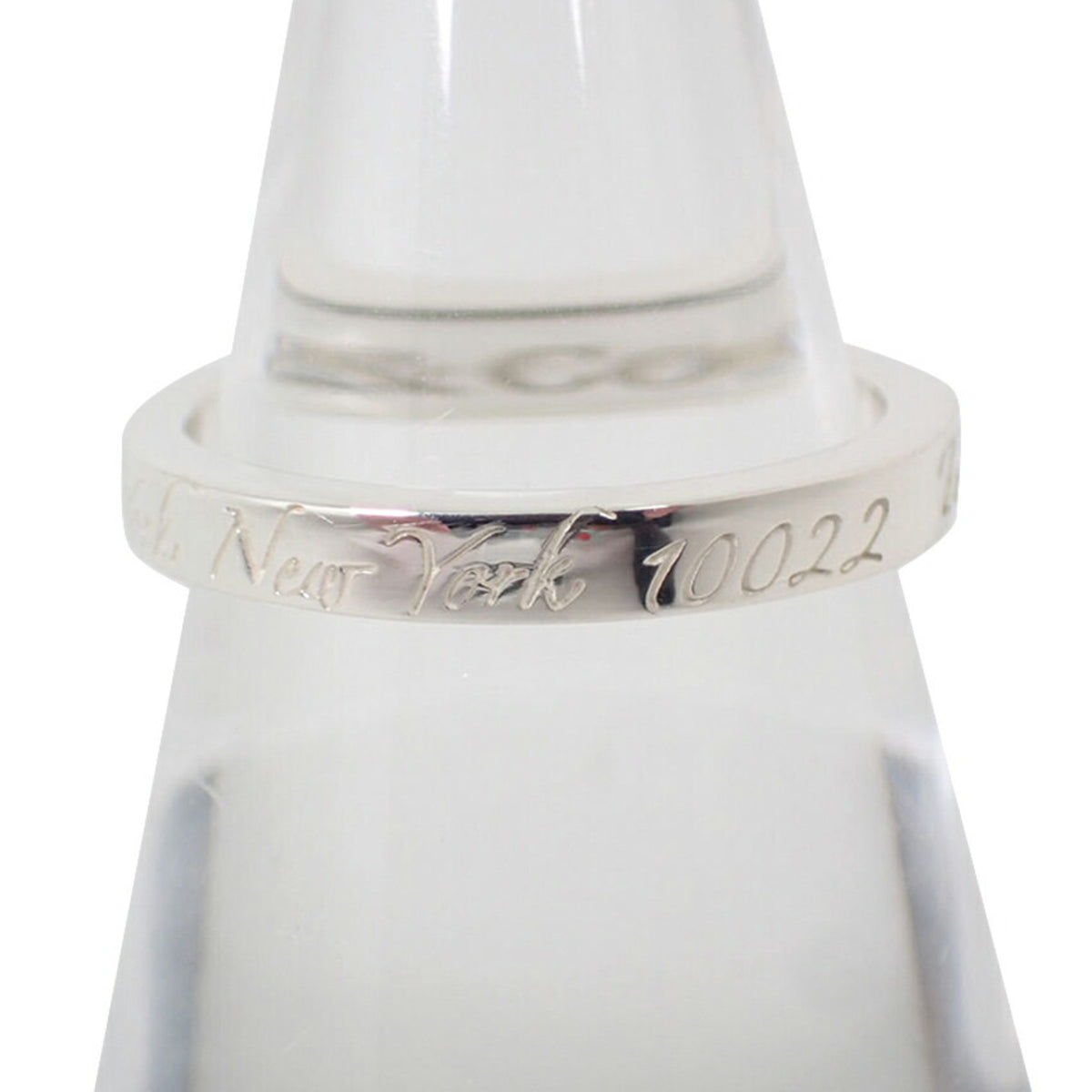 Tiffany Sterling Silver 925 Band Ring (Pre-Owned)