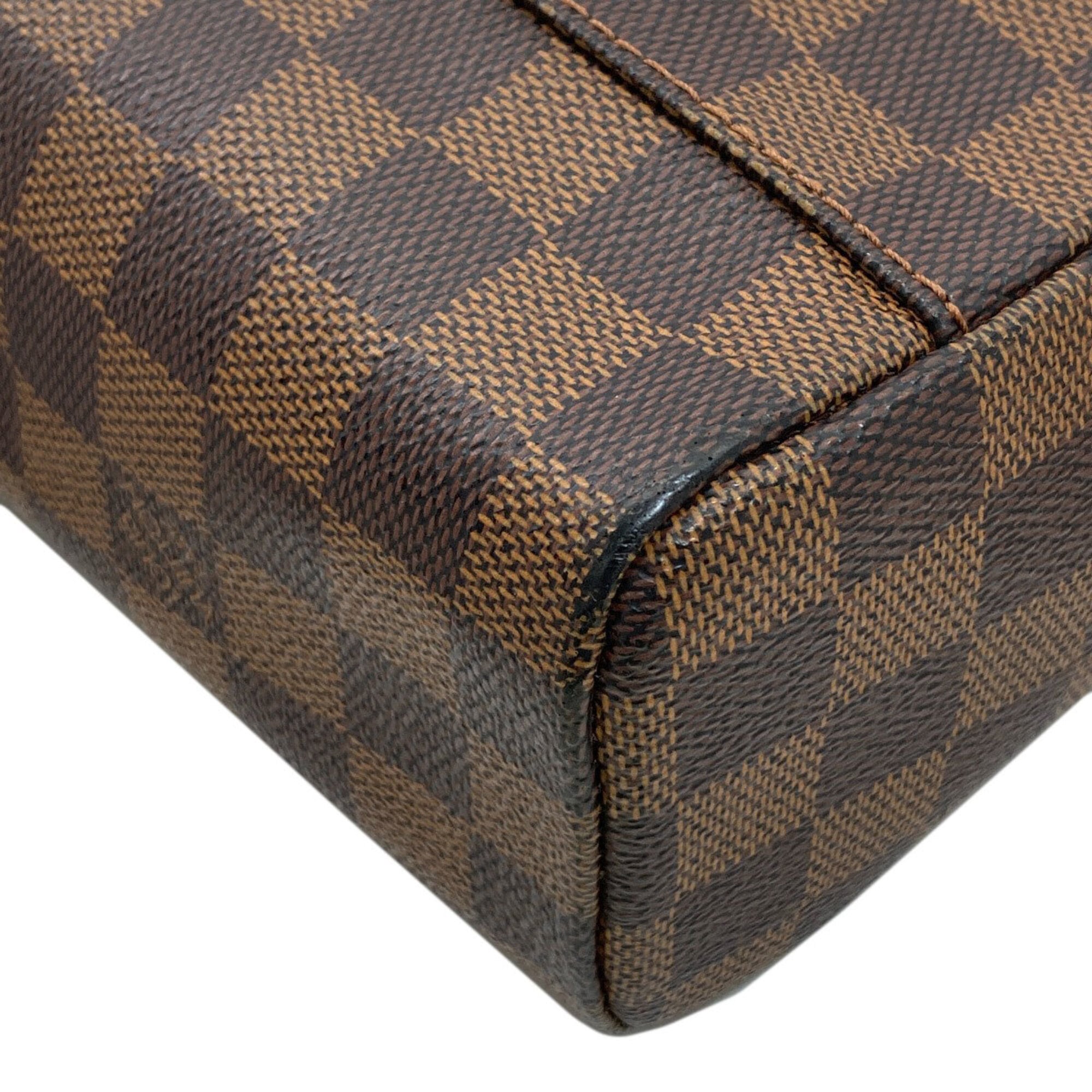 Louis Vuitton Brown Damier Canvas Ebene Damier Canvas Shoulder Bag (Pre-Owned)