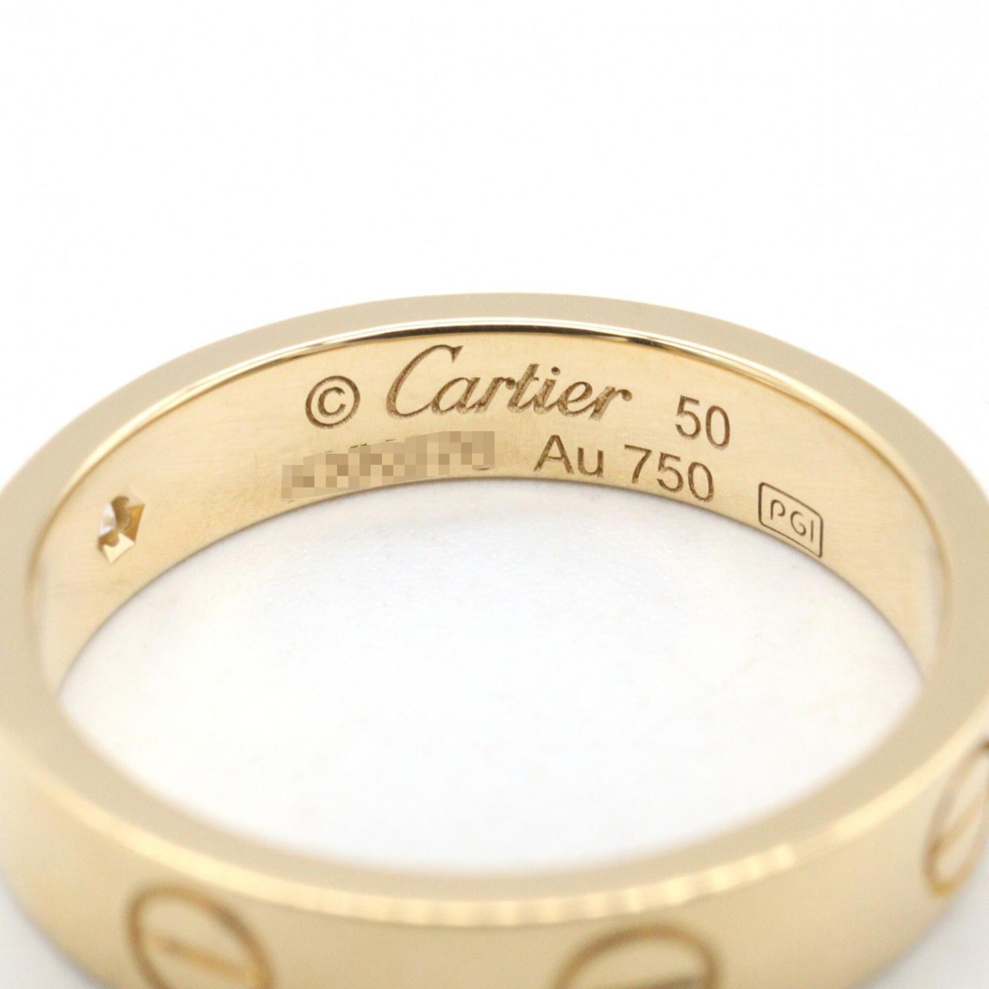 Cartier Gold Clear Yellow Gold (18K) Band Ring (Pre-Owned)