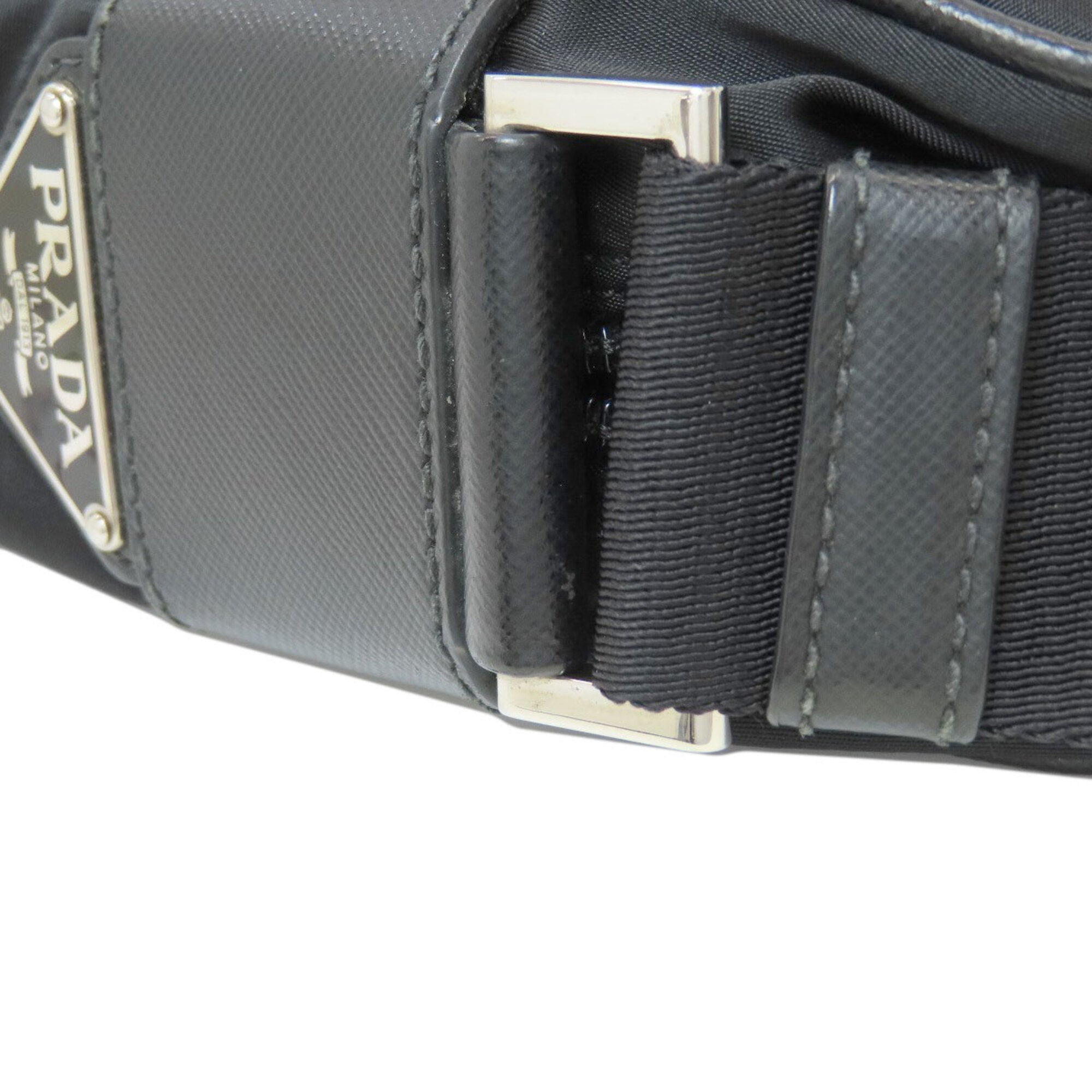 Prada Black Nylon Shoulder Bag (Pre-Owned)