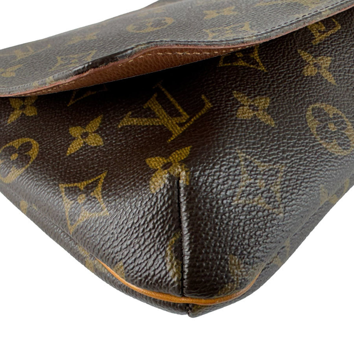 Louis Vuitton Brown Monogram Shoulder Bag (Pre-Owned)