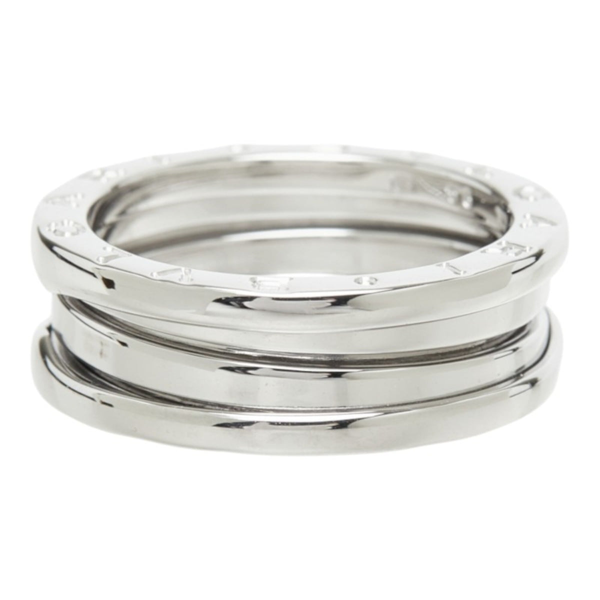 Bvlgari White Gold White Gold (18K) Band Ring (Pre-Owned)