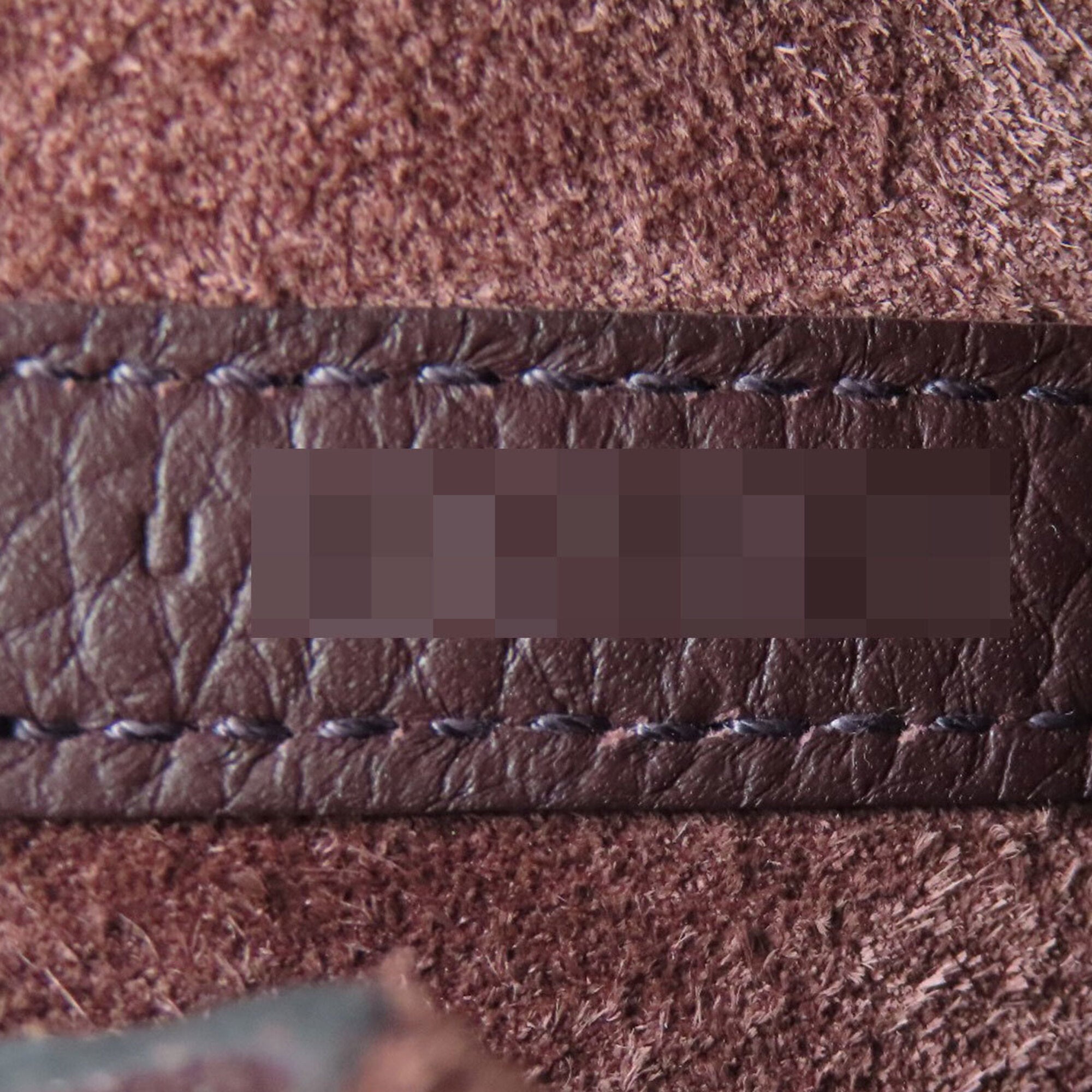 Hermes Bordeaux Taurillon Clemence Leather Handbag (Pre-Owned)