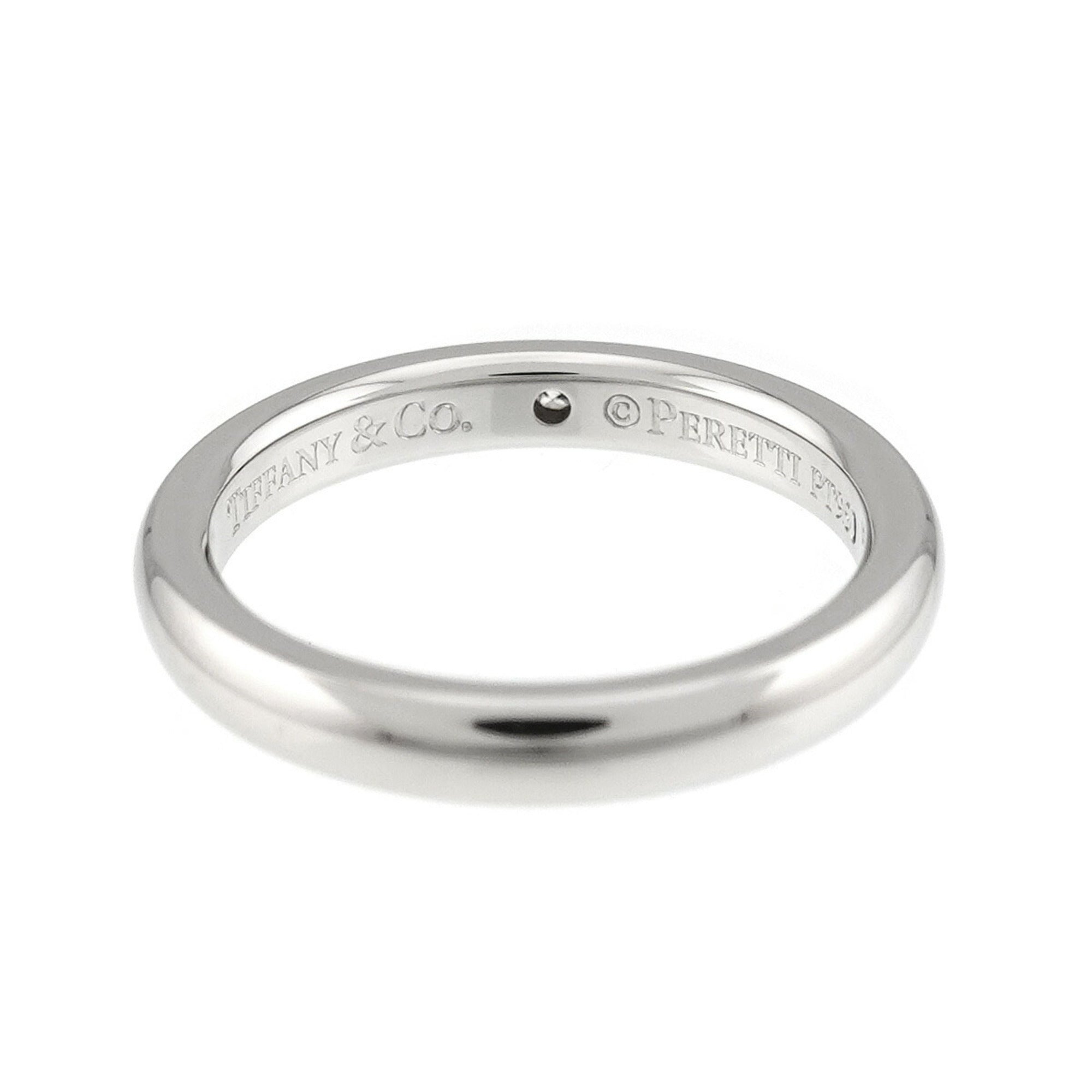 Tiffany Platinum 950 Band Ring (Pre-Owned)