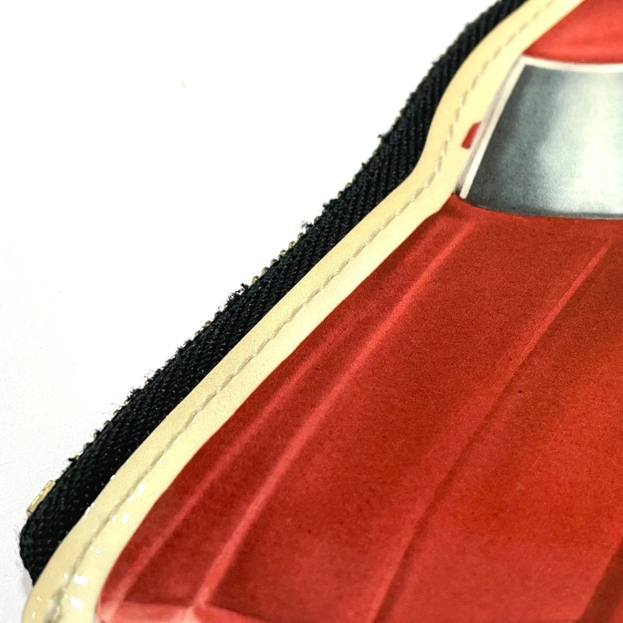 Louis Vuitton Vernis Galle Red Color Vernis Coin Purse/Coin Case (Pre-Owned)