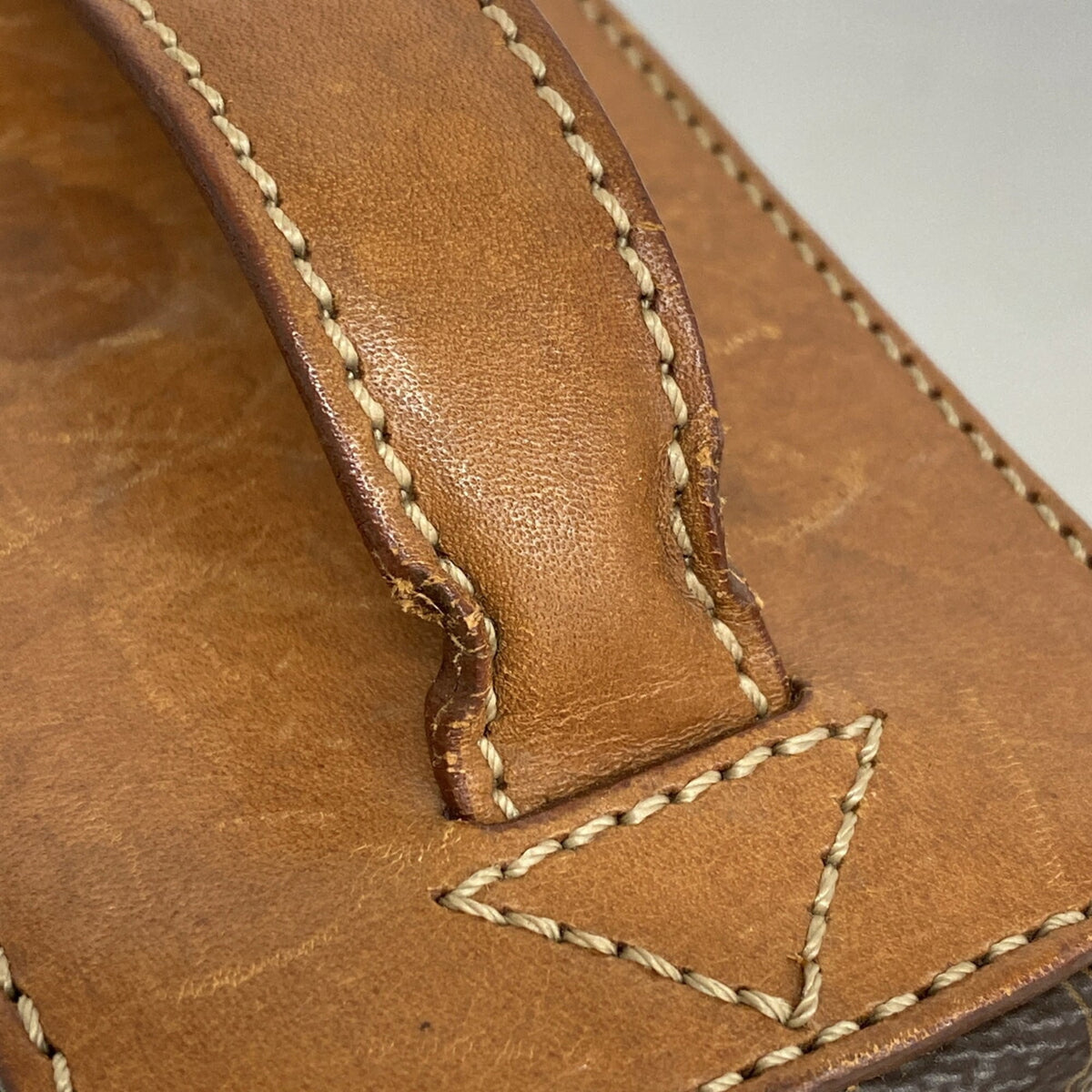 Celine Brown Pvc Vanity Bag (Pre-Owned)