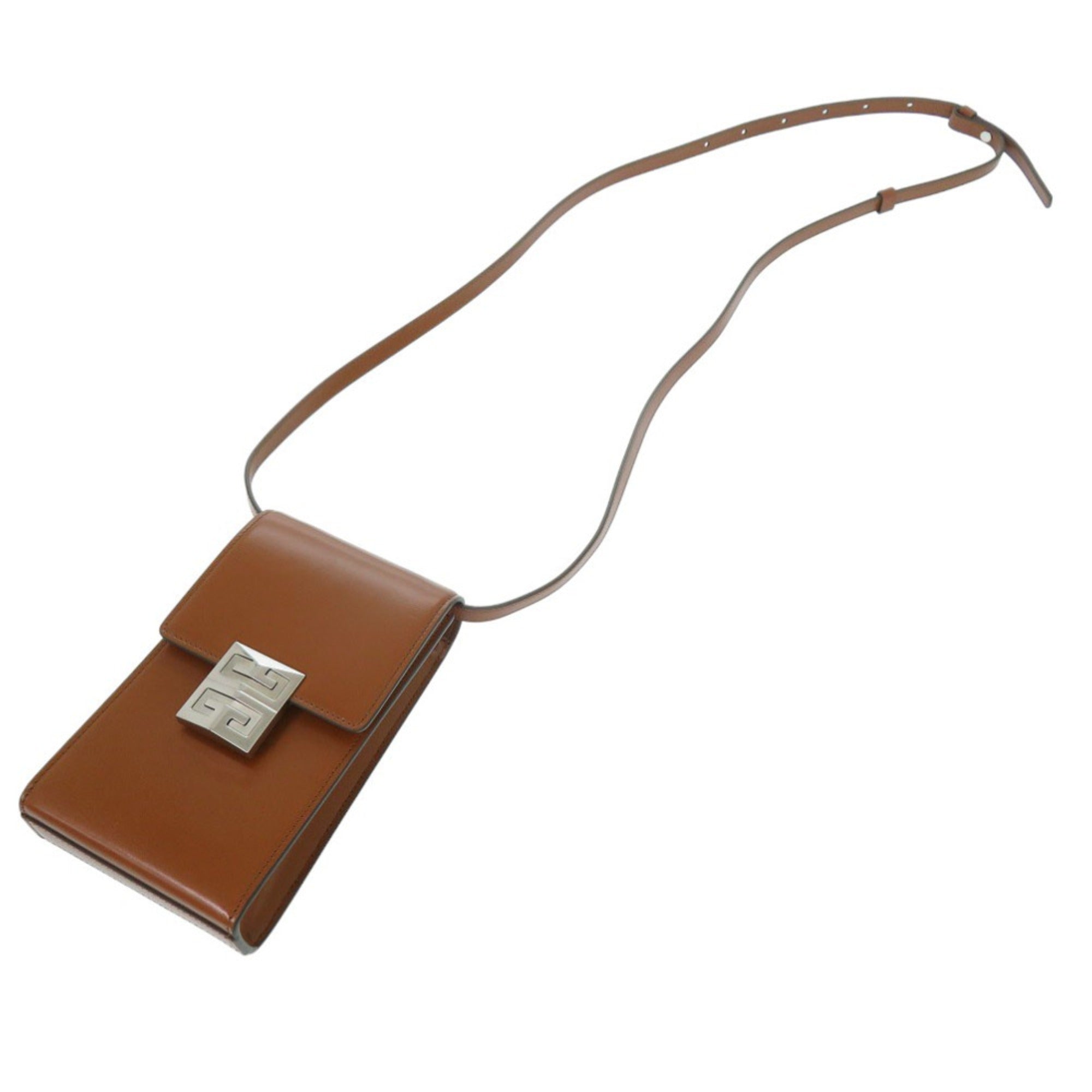 Givenchy Brown Leather Shoulder Bag (Pre-Owned)