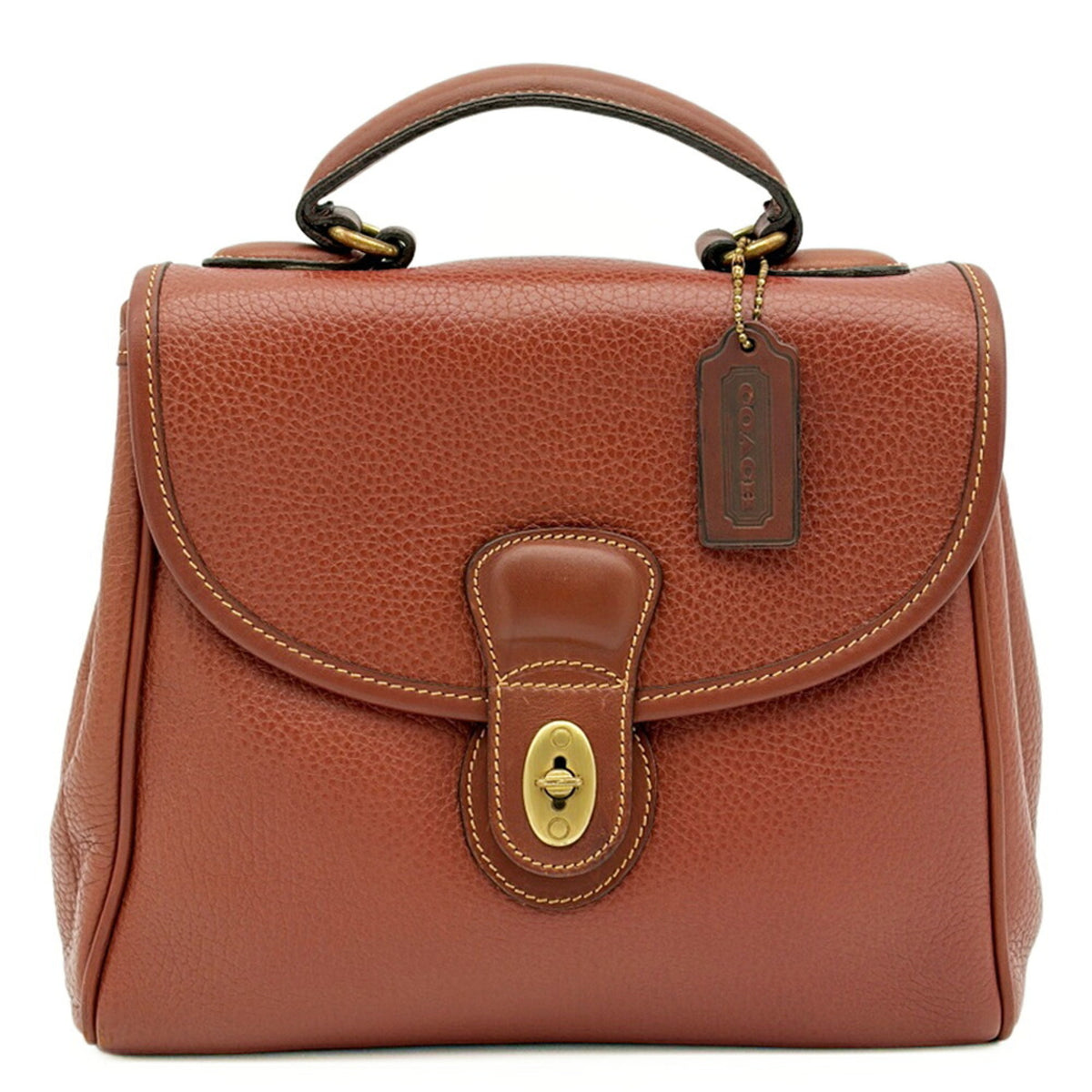 Coach Brown Leather Handbag (Pre-Owned)