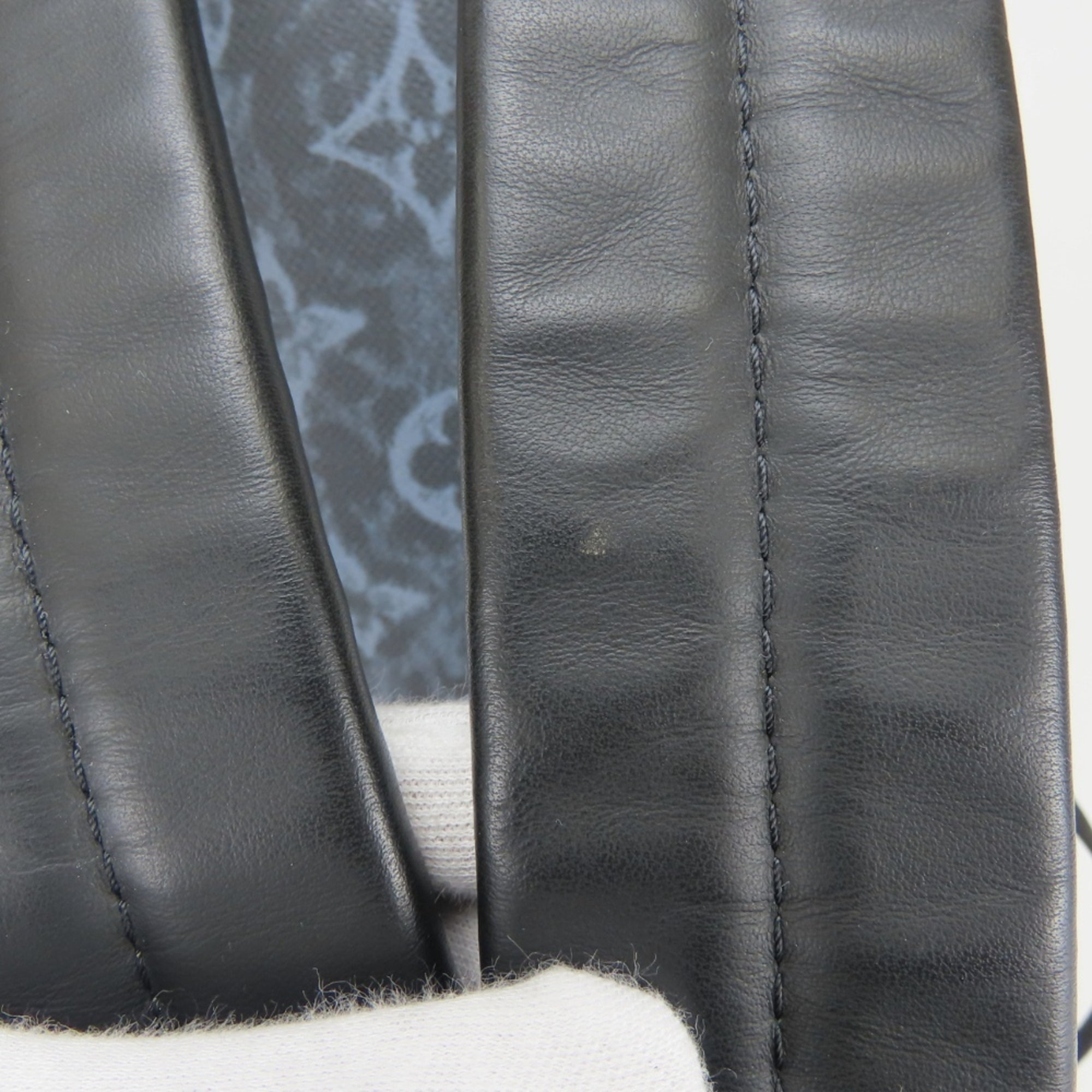Louis Vuitton Black Gray Noir Backpack (Pre-Owned)