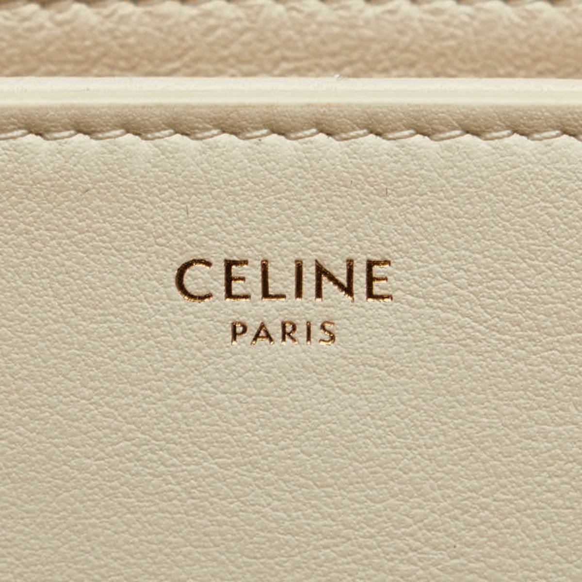 Celine White Leather Shoulder Bag (Pre-Owned)
