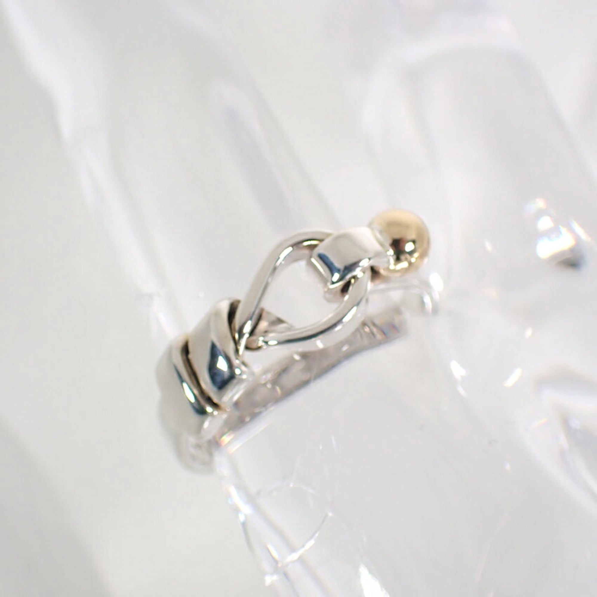 Tiffany Yellow Gold (18K) Sterling Silver 925 Band Ring (Pre-Owned)