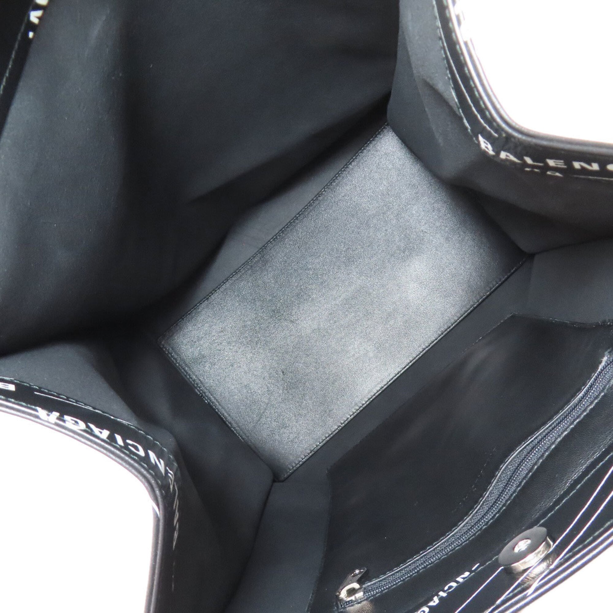 Balenciaga Black Leather Tote Bag (Pre-Owned)