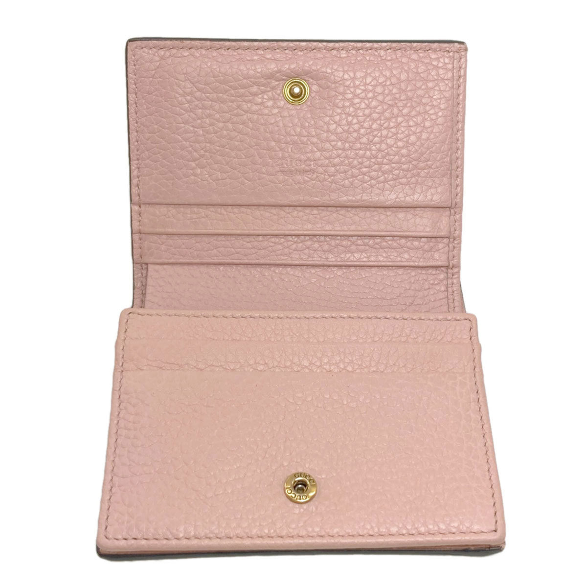Gucci Pink Leather Wallet (Bi-Fold) (Pre-Owned)