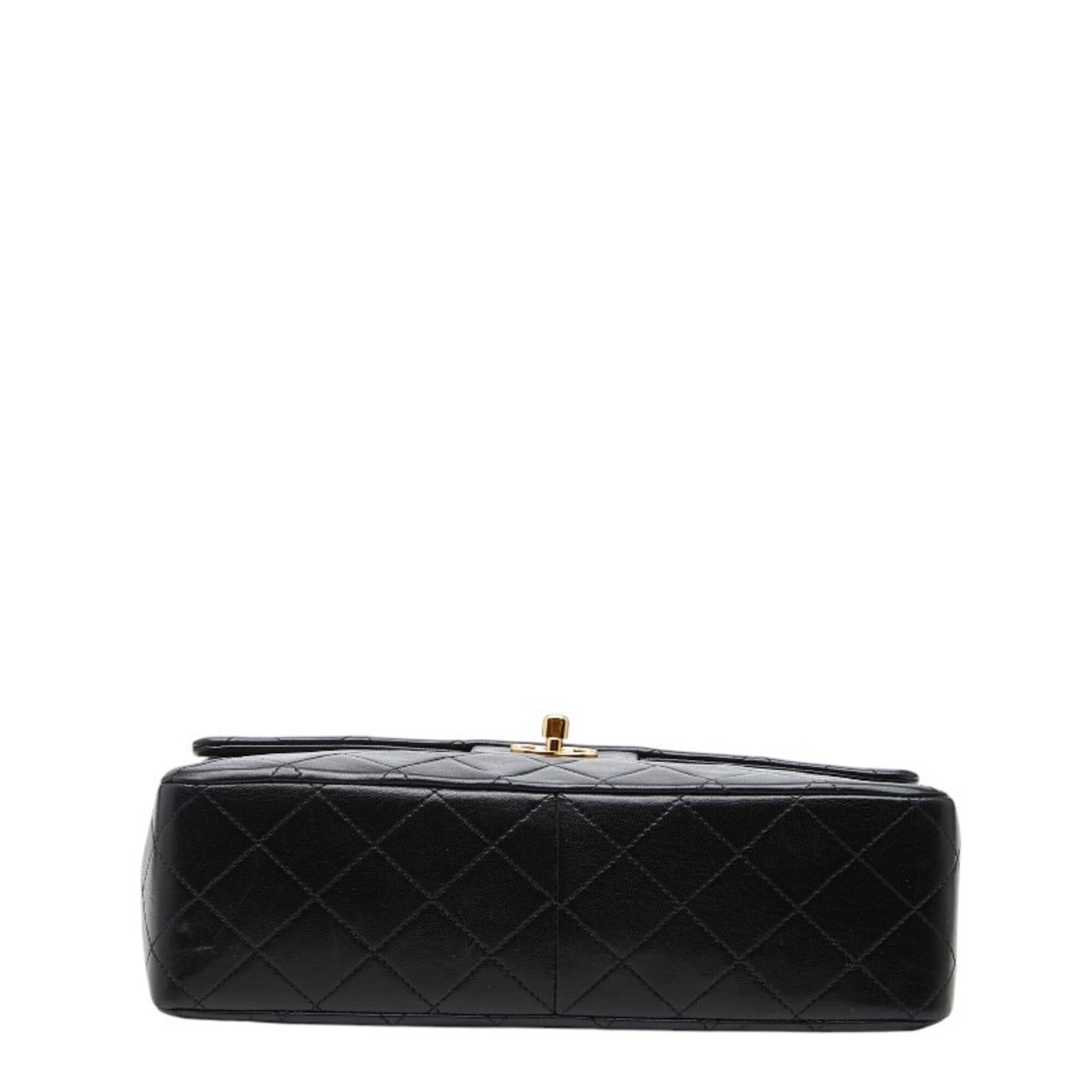Chanel Black Leather Shoulder Bag (Pre-Owned)