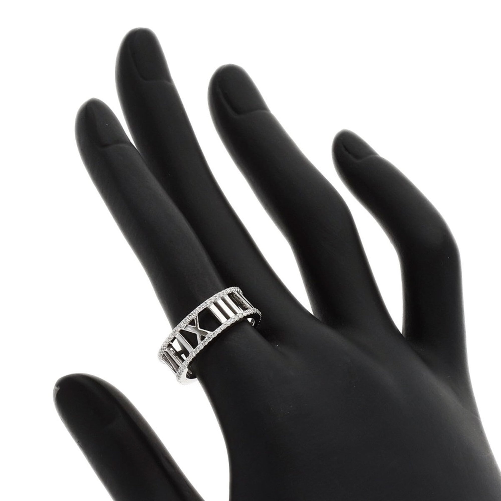 Tiffany White Gold White Gold (18K) Band Ring (Pre-Owned)