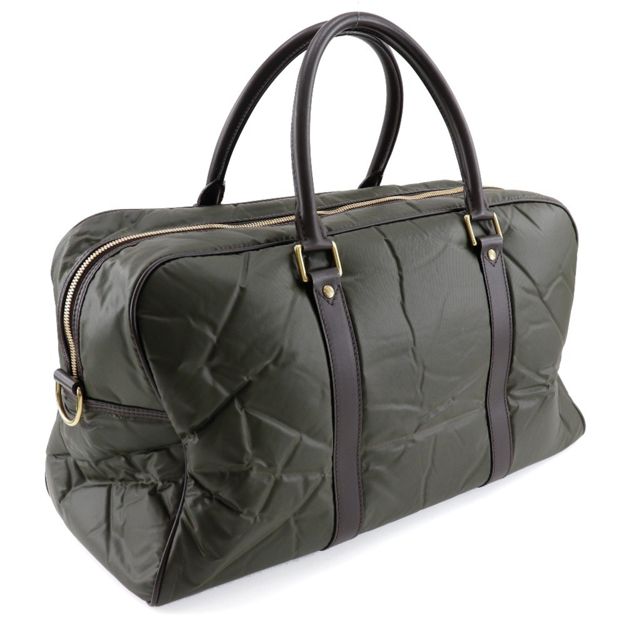 Hunting World Khaki Nylon Boston Bag (Pre-Owned)