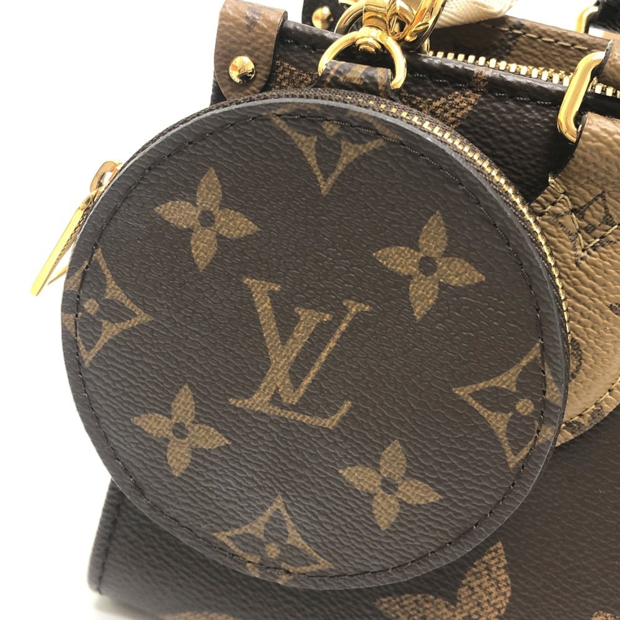 Louis Vuitton Black Monogram Handbag Pochette Pouch Shoulder Bag (Pre-Owned)