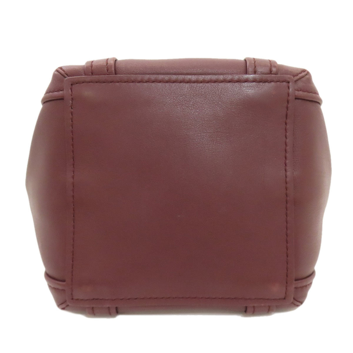 Balenciaga Bordeaux Leather Handbag (Pre-Owned)