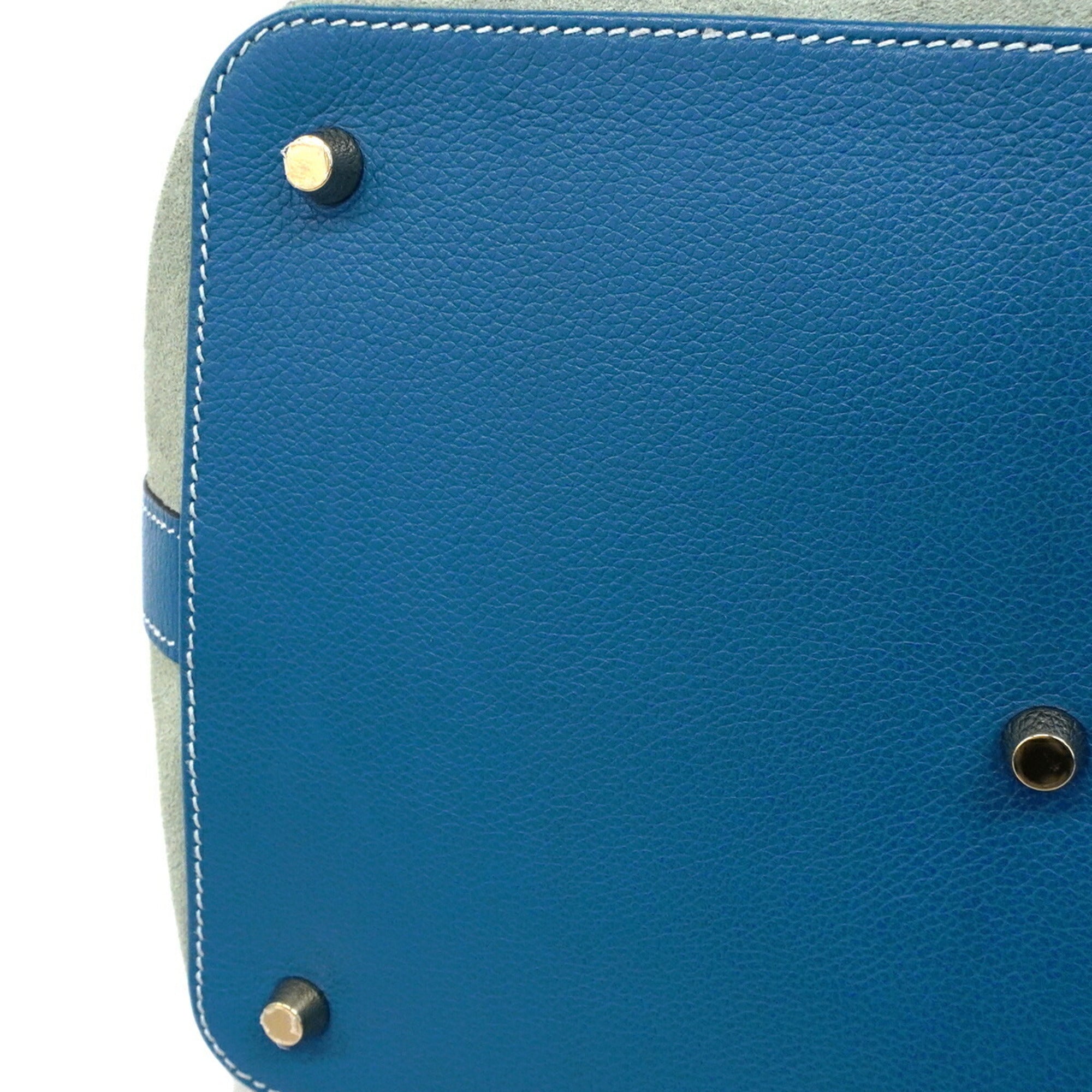 Hermes Blue Handbag (Pre-Owned)