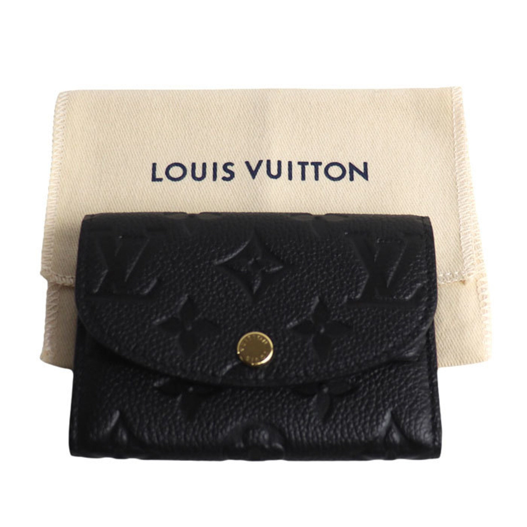 Louis Vuitton Black Monogram Empreinte Coin Purse/Coin Case (Pre-Owned)