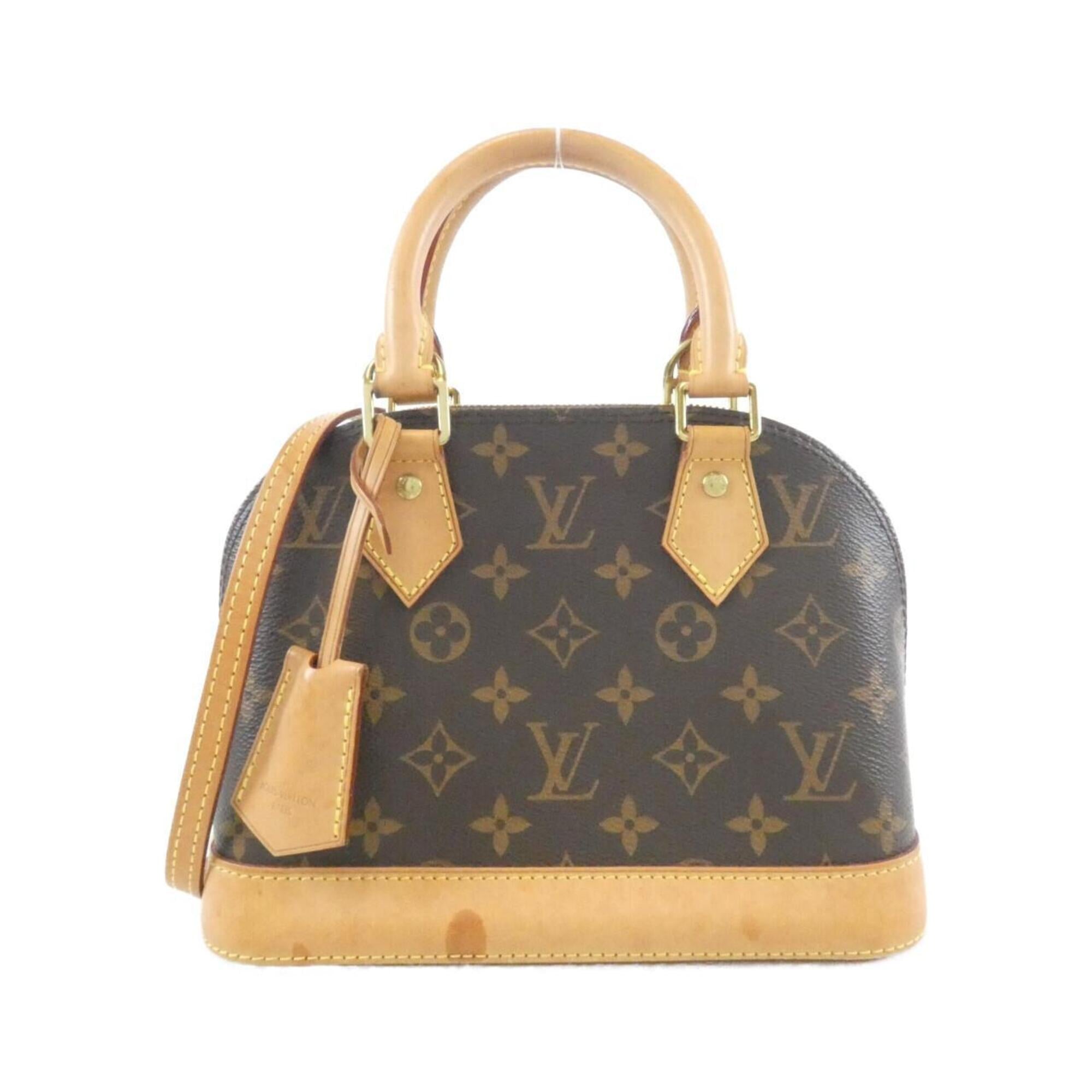 Louis Vuitton Marron Coated Canvas Handbag (Pre-Owned)