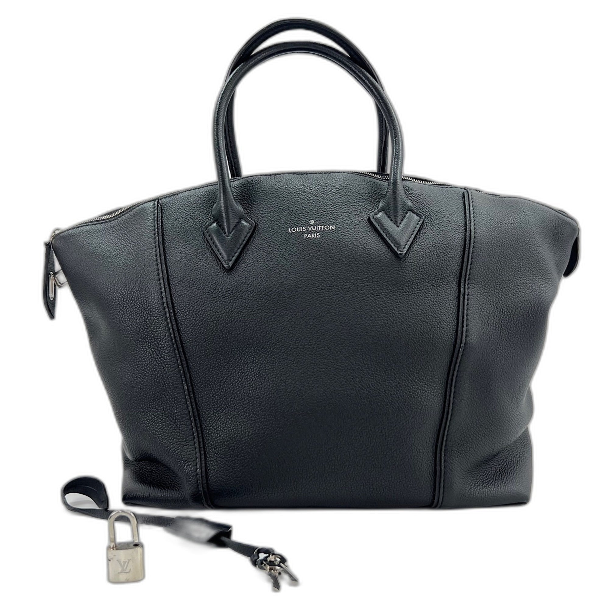 Louis Vuitton Black Handbag (Pre-Owned)
