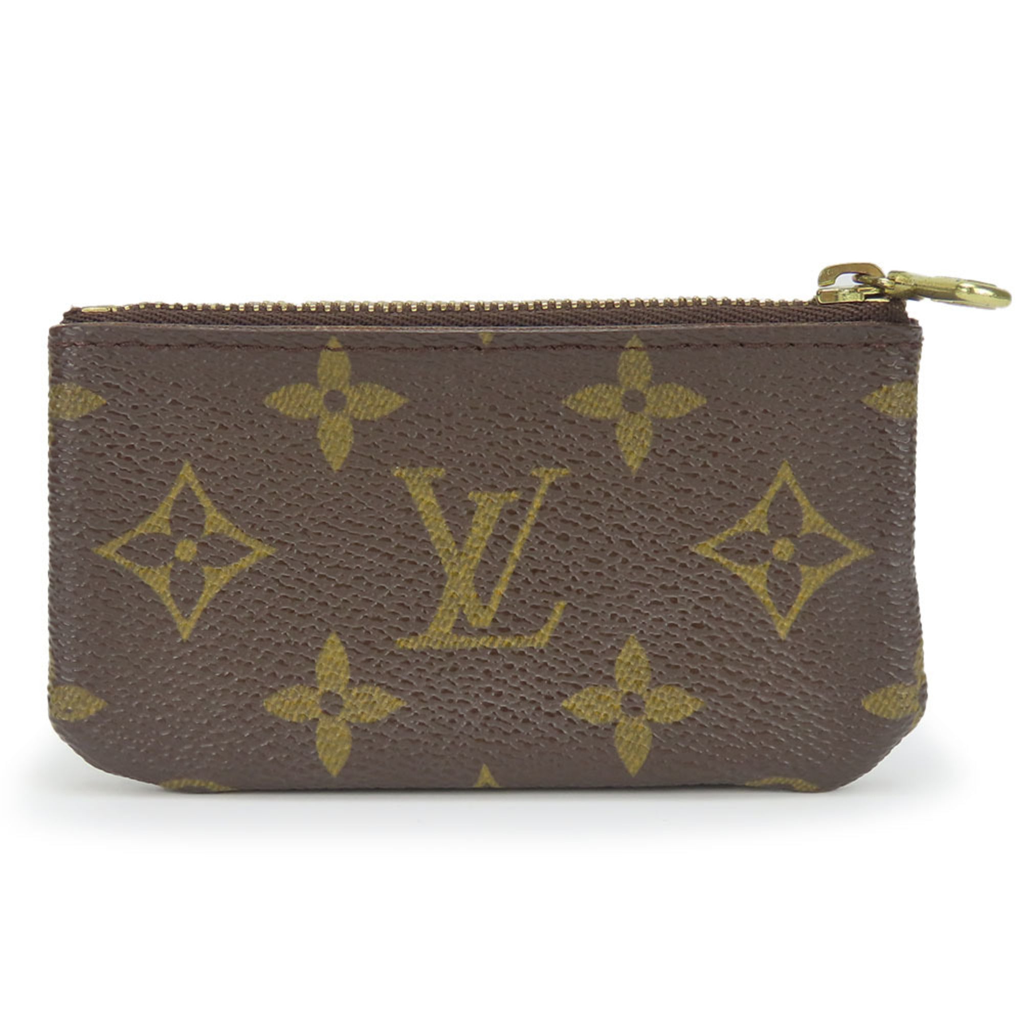 Louis Vuitton Brown Monogram Coin Purse/Coin Case (Pre-Owned)