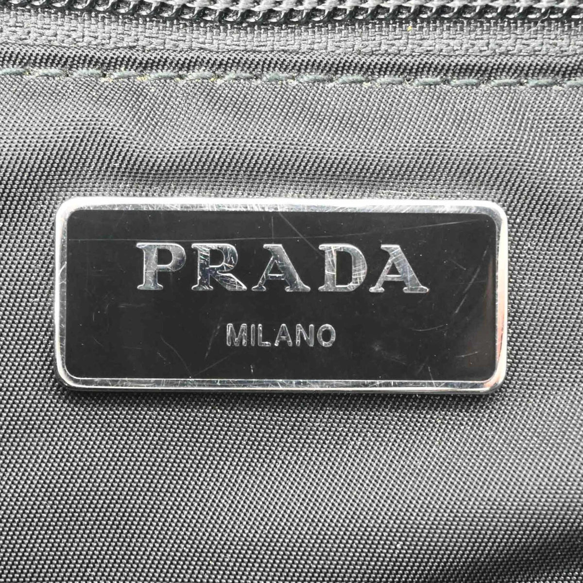 Prada Black Nylon Backpack (Pre-Owned)